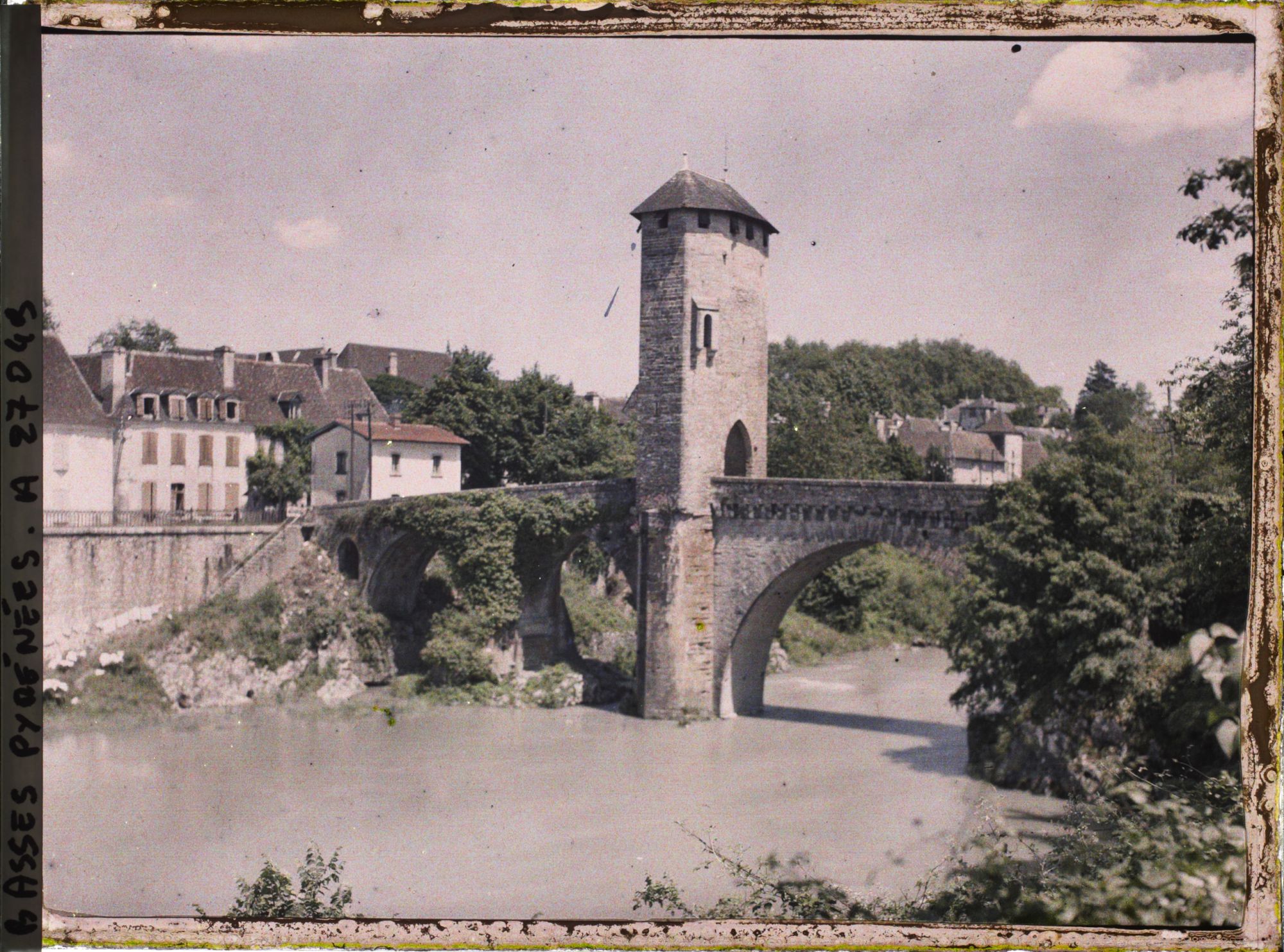 Image représentant France, Orthez, Le Vieux Pont