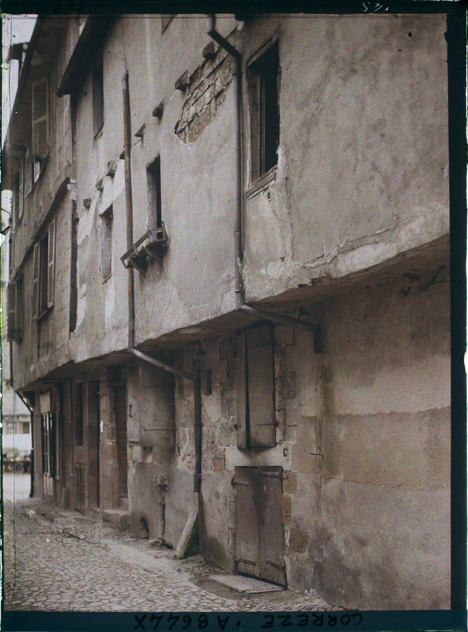 Image représentant Des maisons avec encorbellement, rue du Chapeau Rouge
