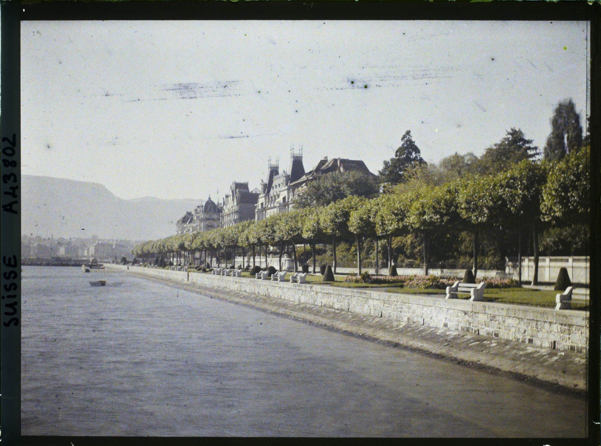 Image représentant Le quai Wilson et le Léman