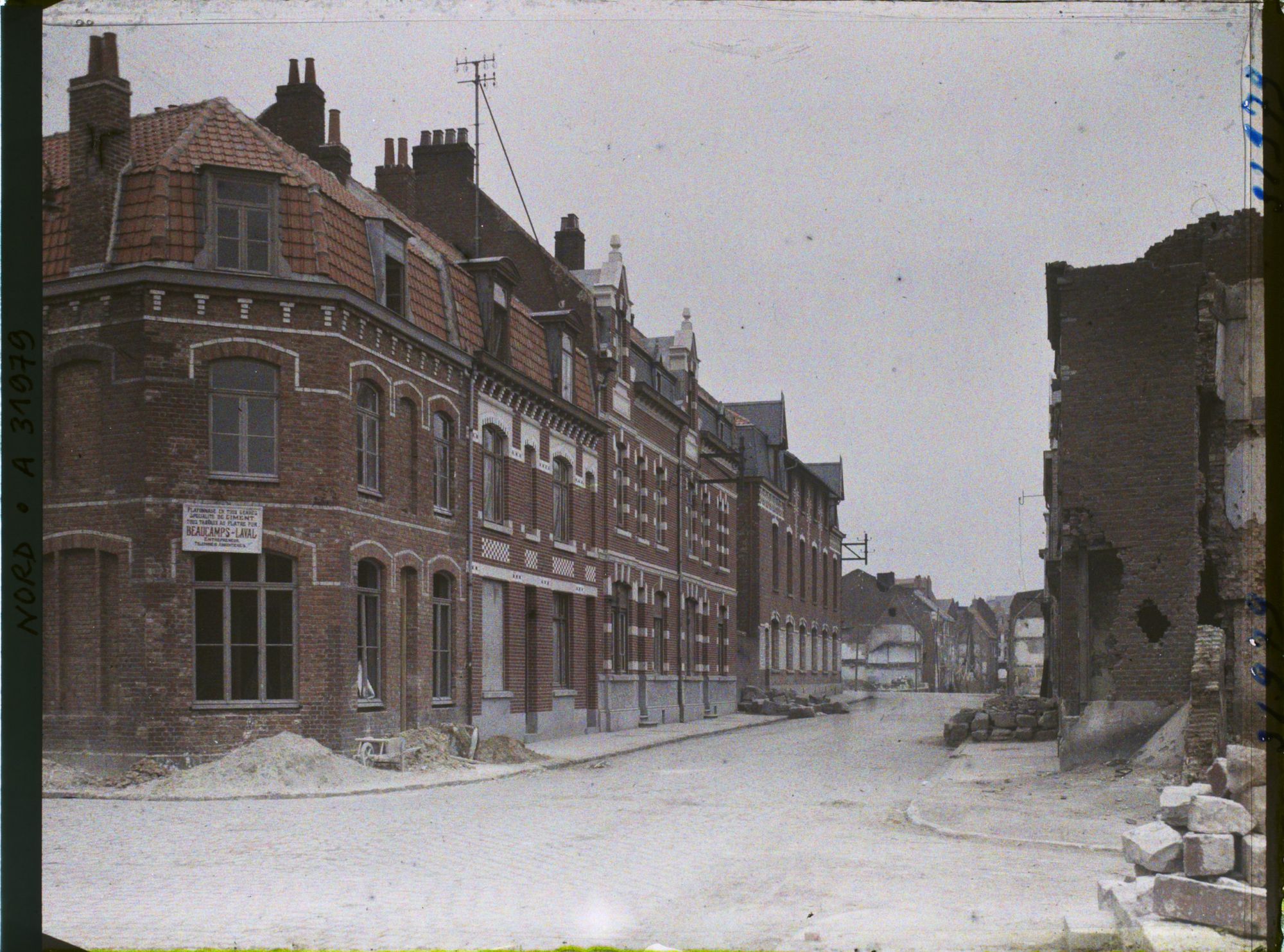 Image représentant France, Armentières, Nouvelles Maisons rue des Chauffours