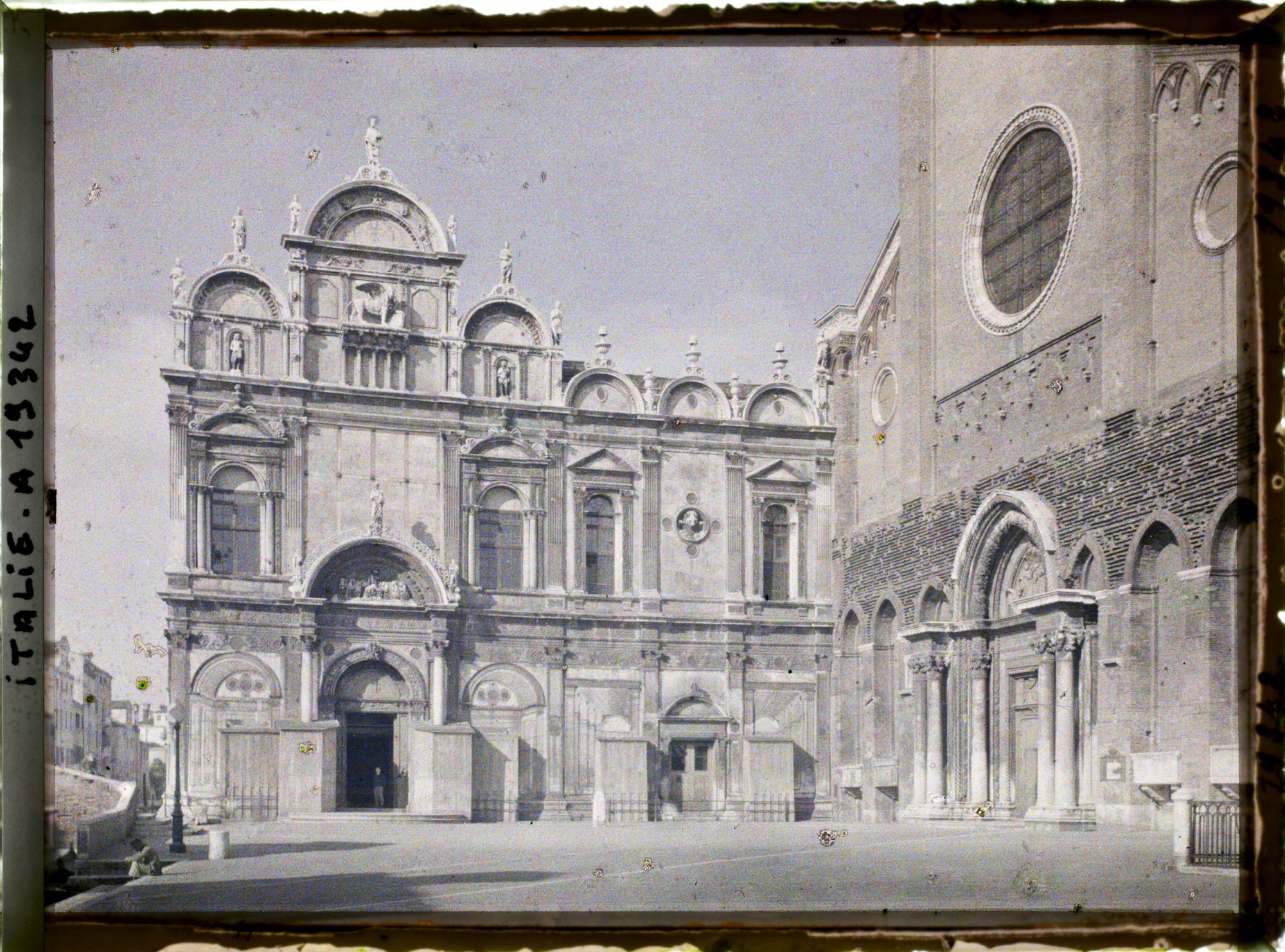 Image représentant Façade de l'Hôpital Civil et basilique San Zanipolo
