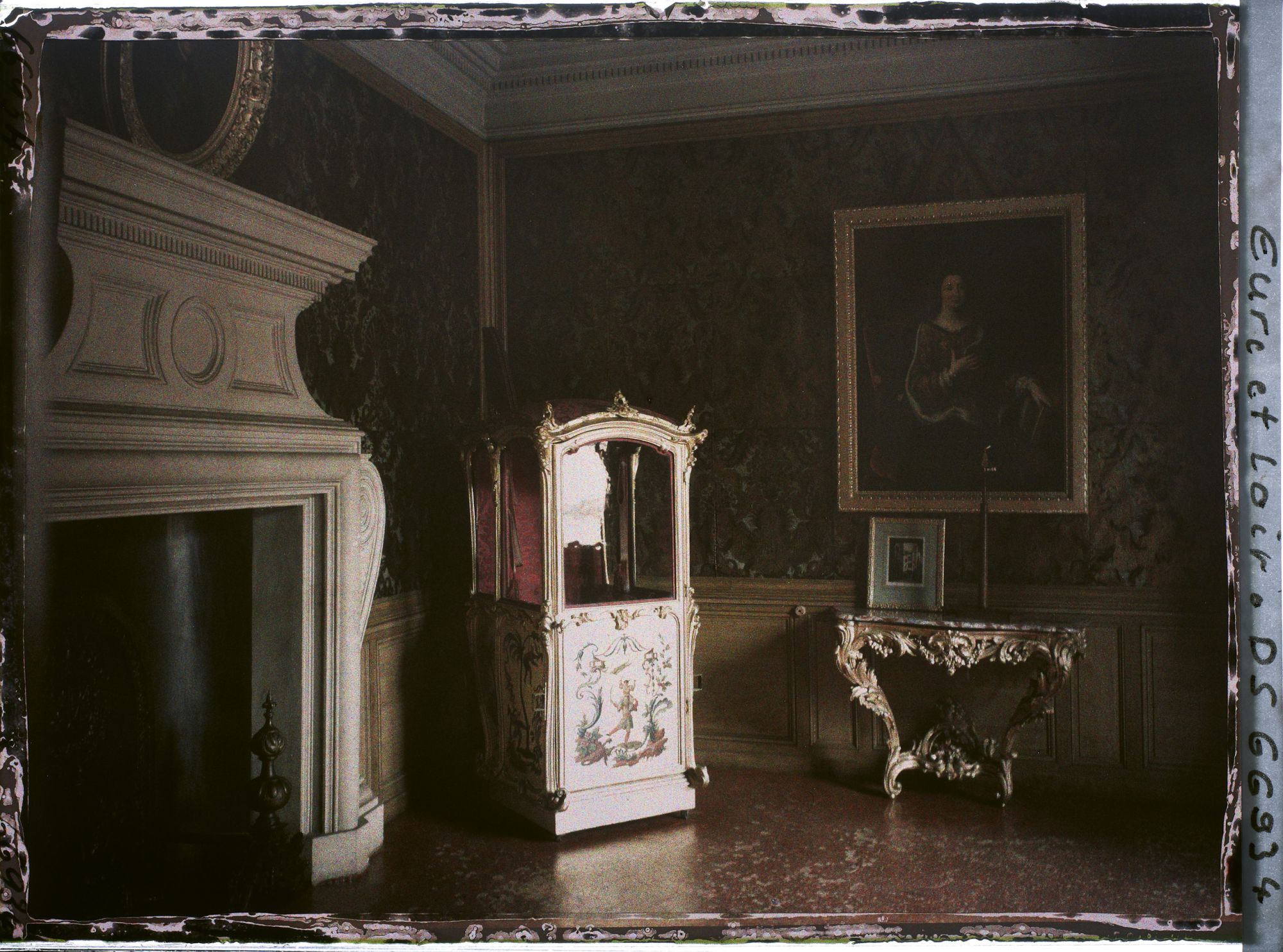 Image représentant L'antichambre de l'appartement de Madame de Maintenon, dans le logis principal du château