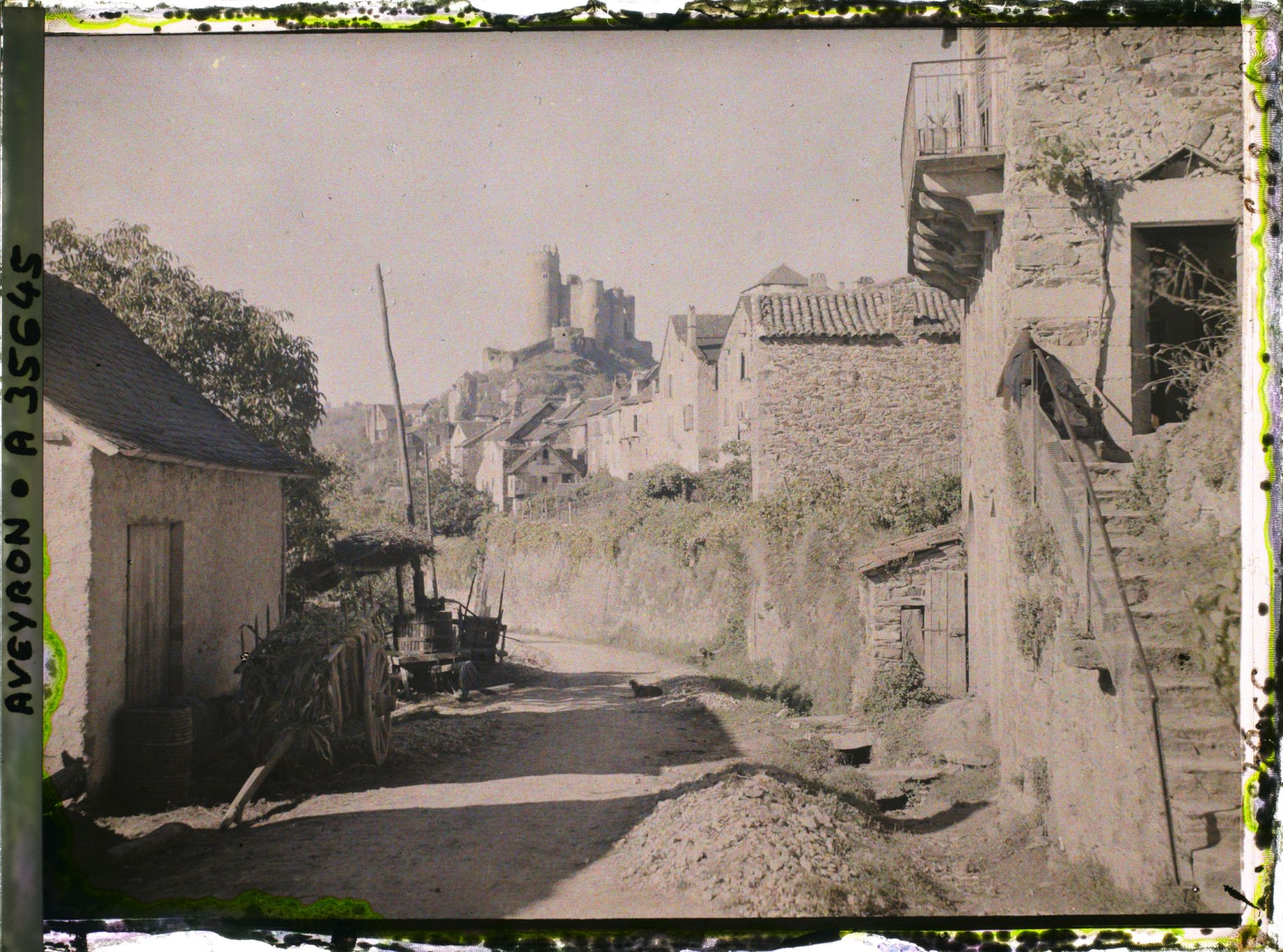 Image représentant Vue de la forteresse et des maisons de la ville basse