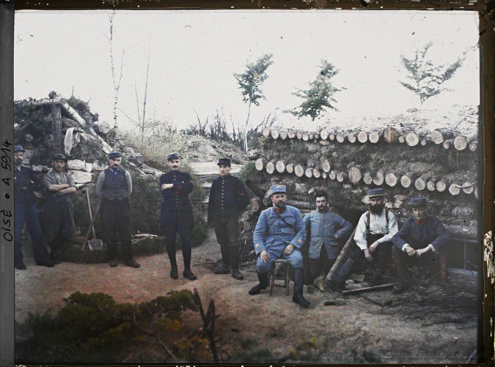 Image représentant Abris pour le personnel d'une batterie