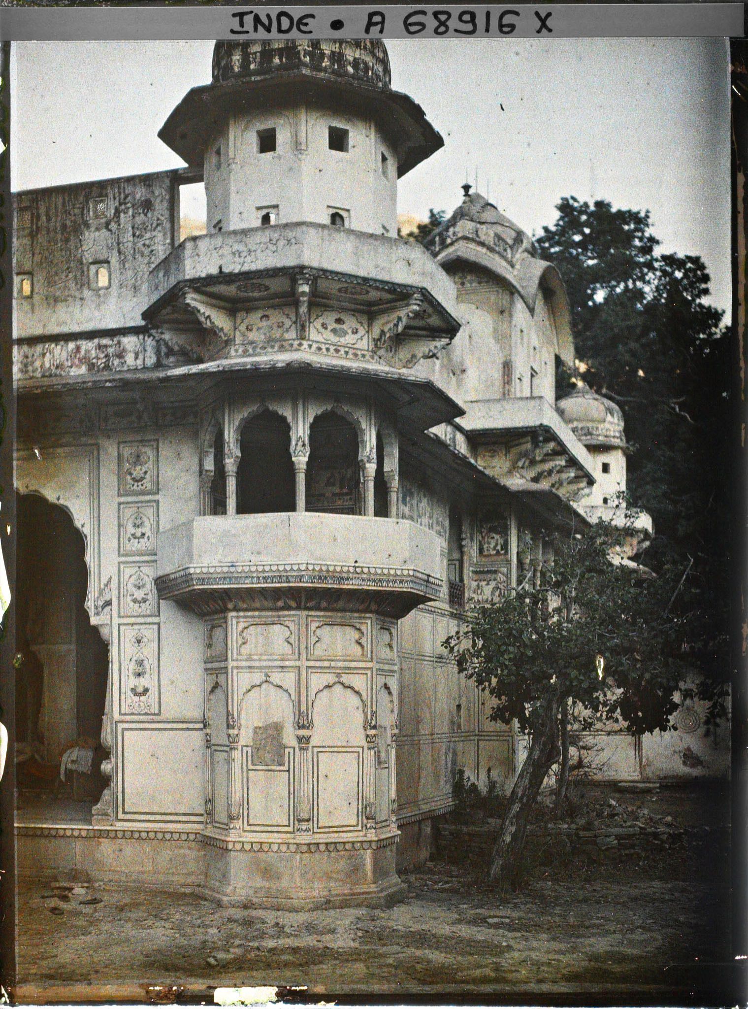 Image représentant Angle d'un temple hindouiste