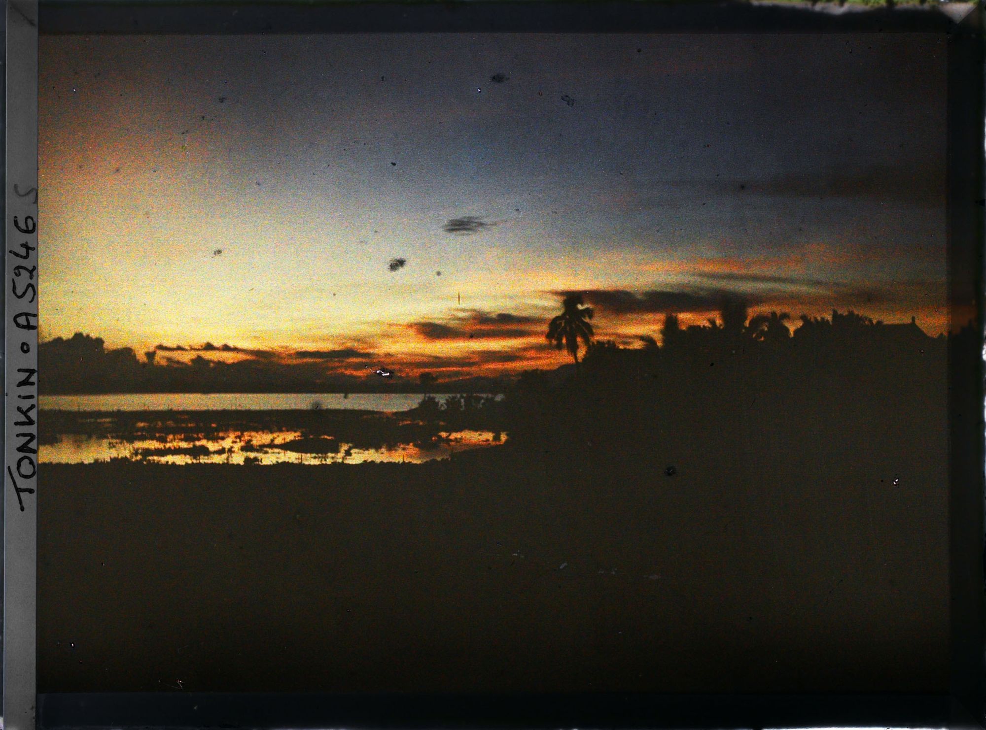 Image représentant Un coucher de soleil sur le Grand Lac