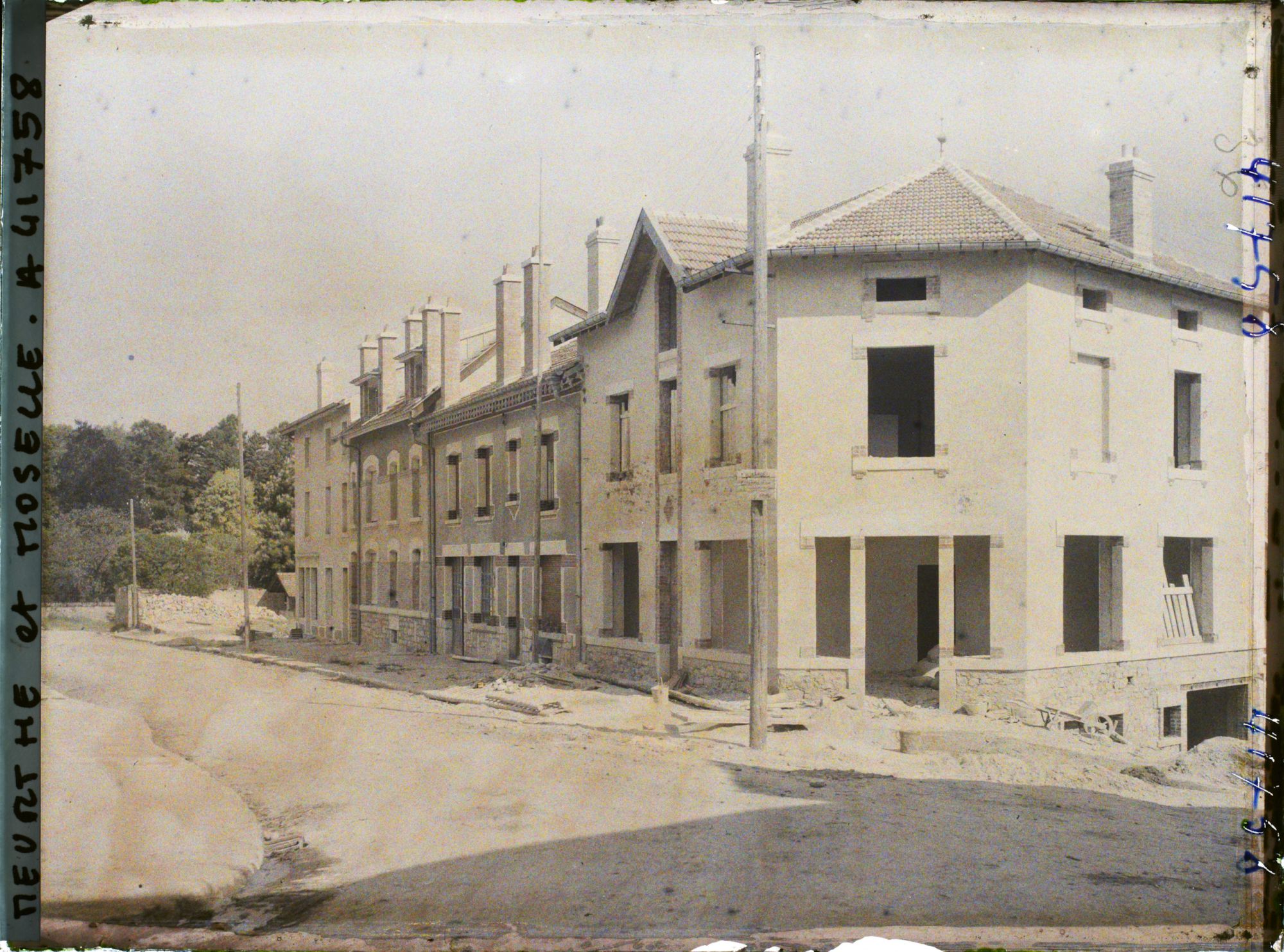 Image représentant France, Gerbévillers, Reconstructions rue de la Poste
