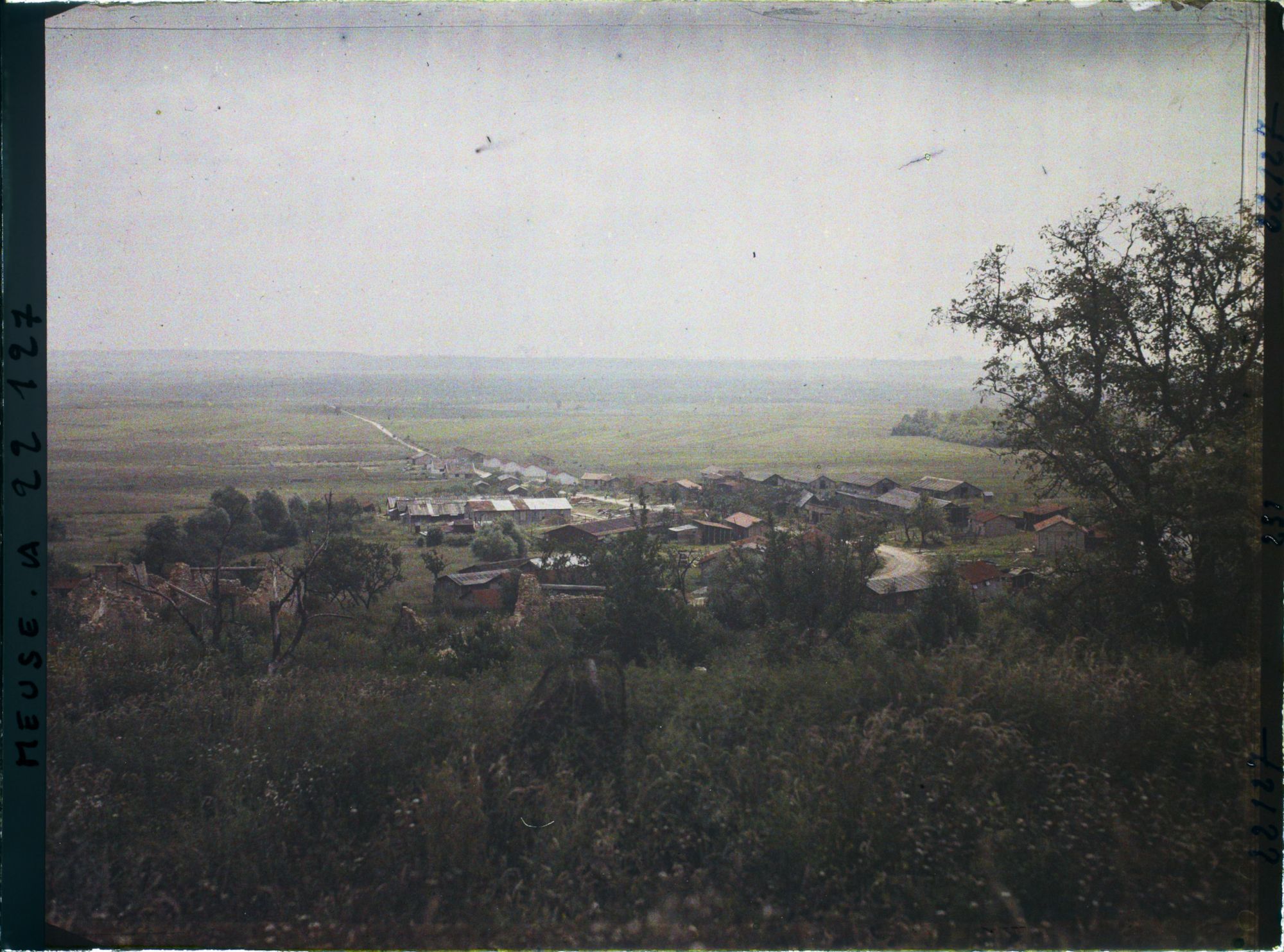 Image représentant France, Montsec, Panorama du nouveau Village du pied de la Crête de Montsec