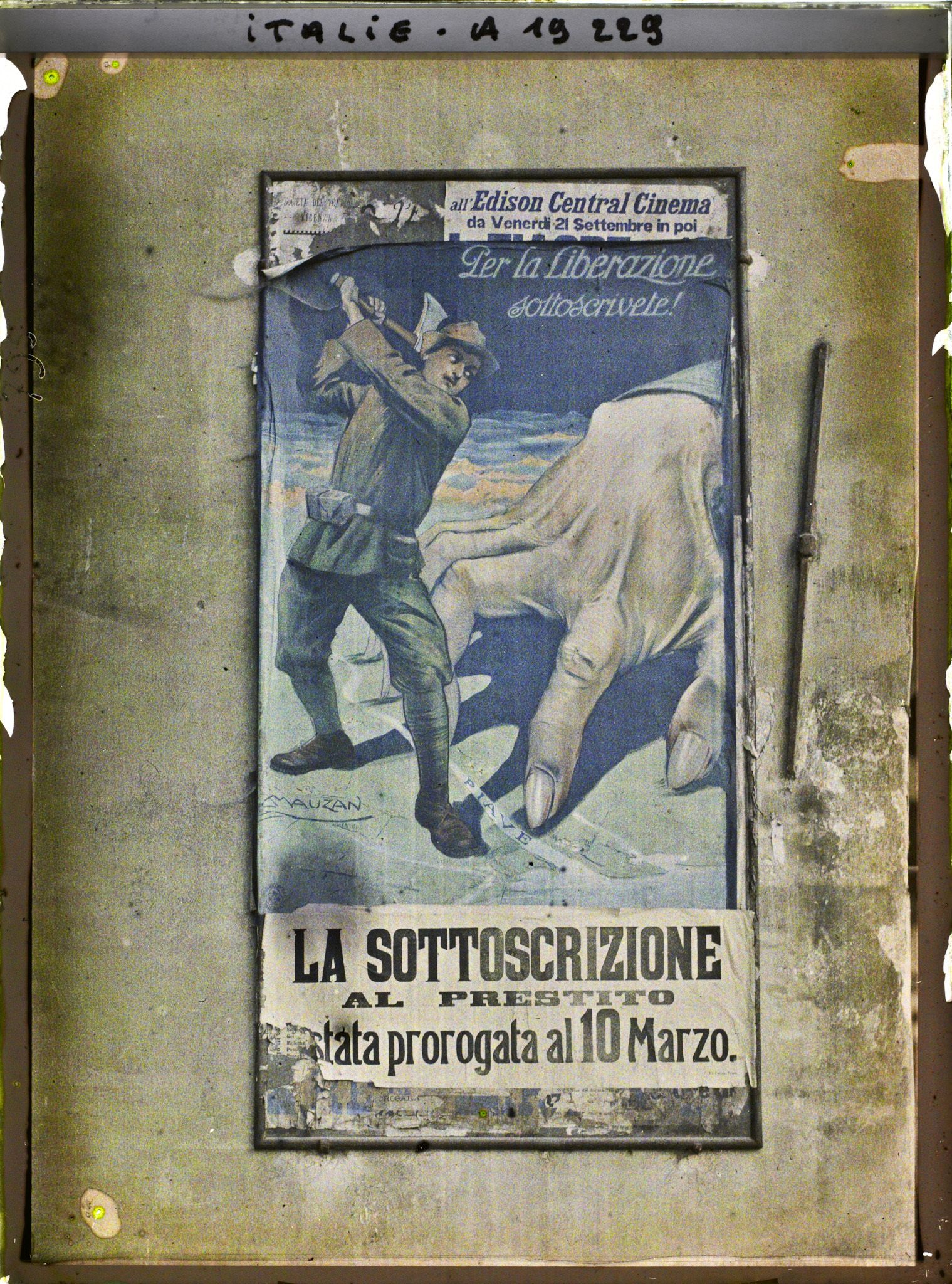 Image représentant Affiche de l'emprunt italien