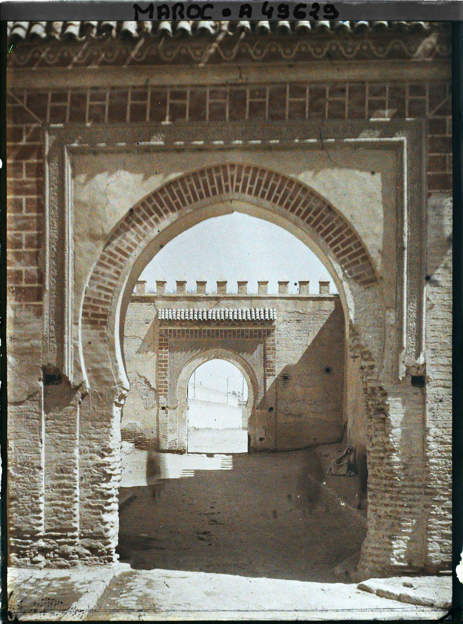 Image représentant Les doubles portes de Bab Agnaou