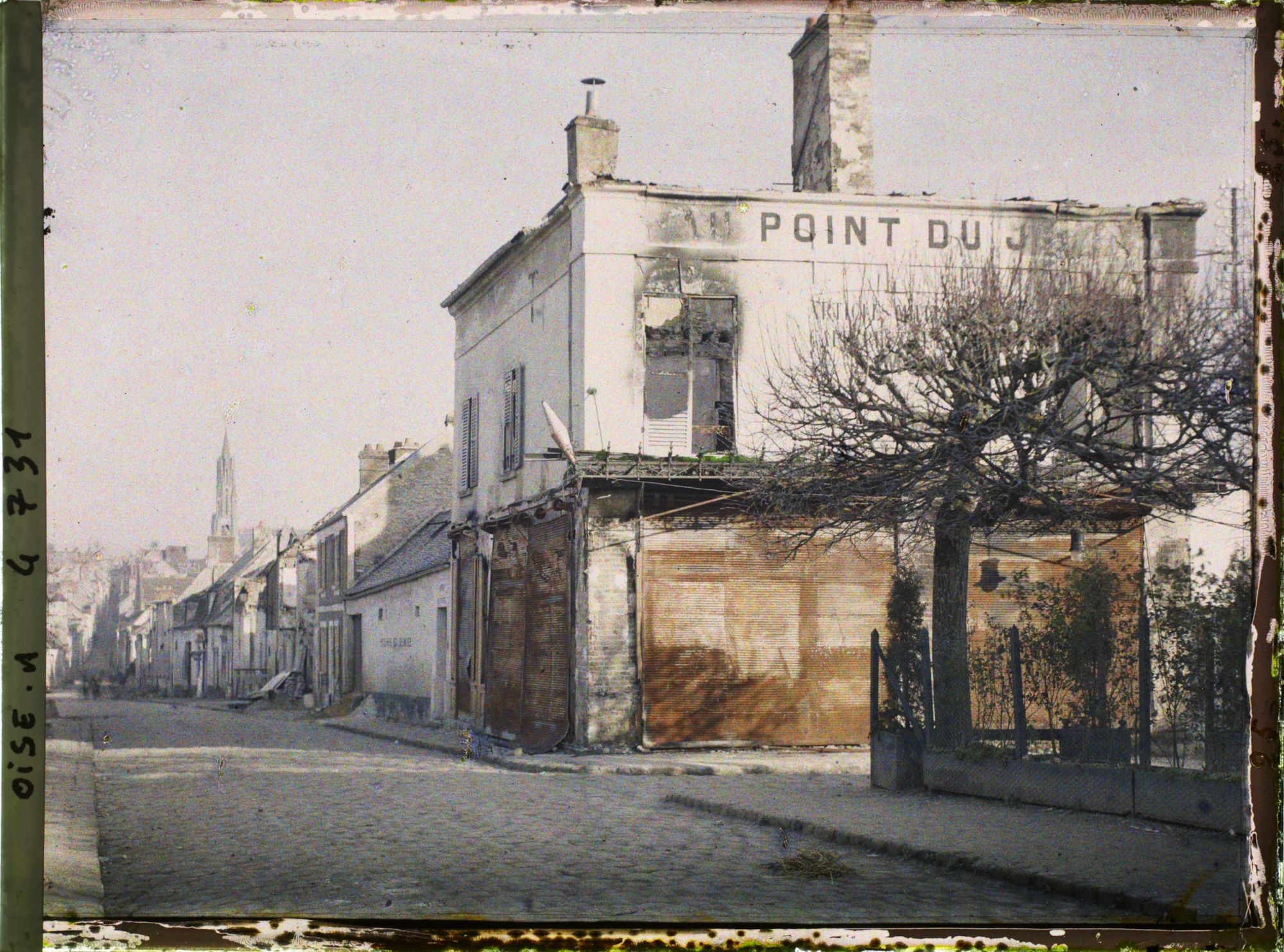 Image représentant Ruines au coin de la vieille rue de Paris