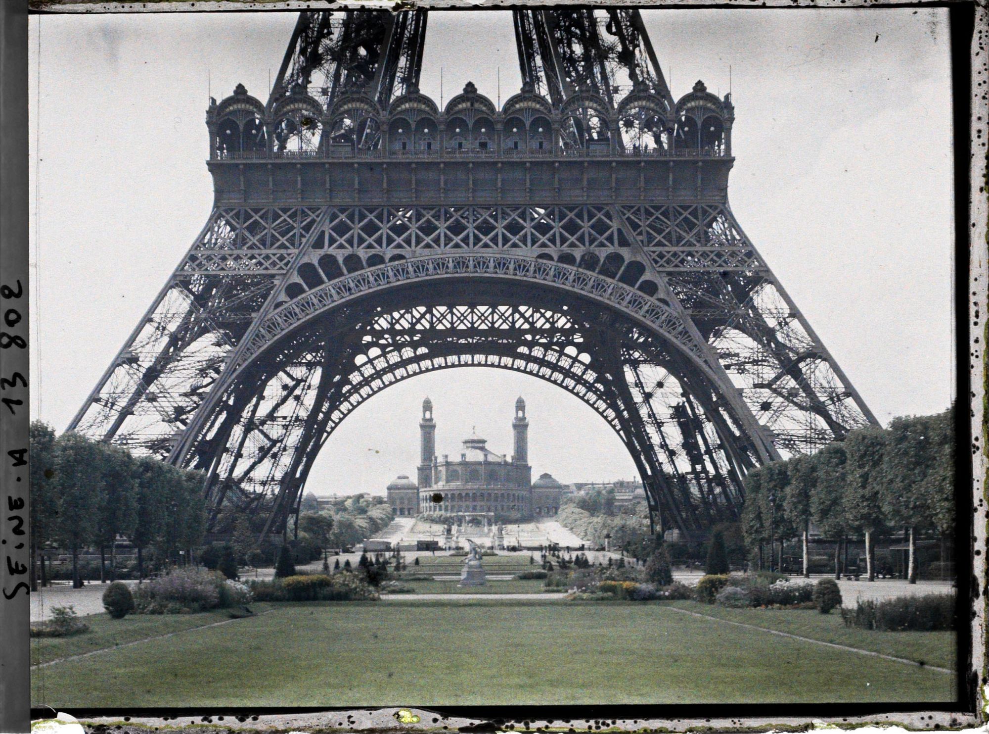 Image représentant Le Trocadéro vu de la tour Eiffel