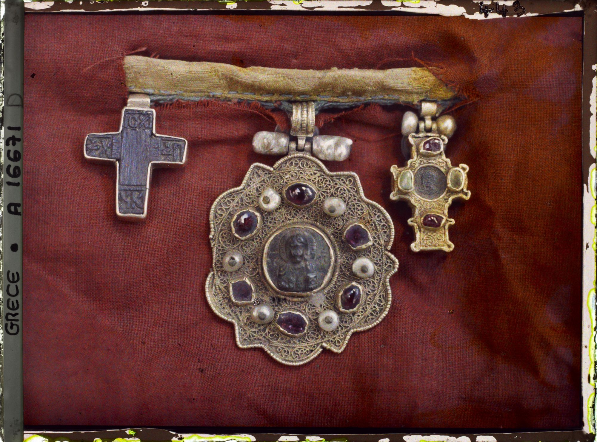 Image représentant Turquie, Mont Athos, Vatopédi, Trois bijoux Byzantins