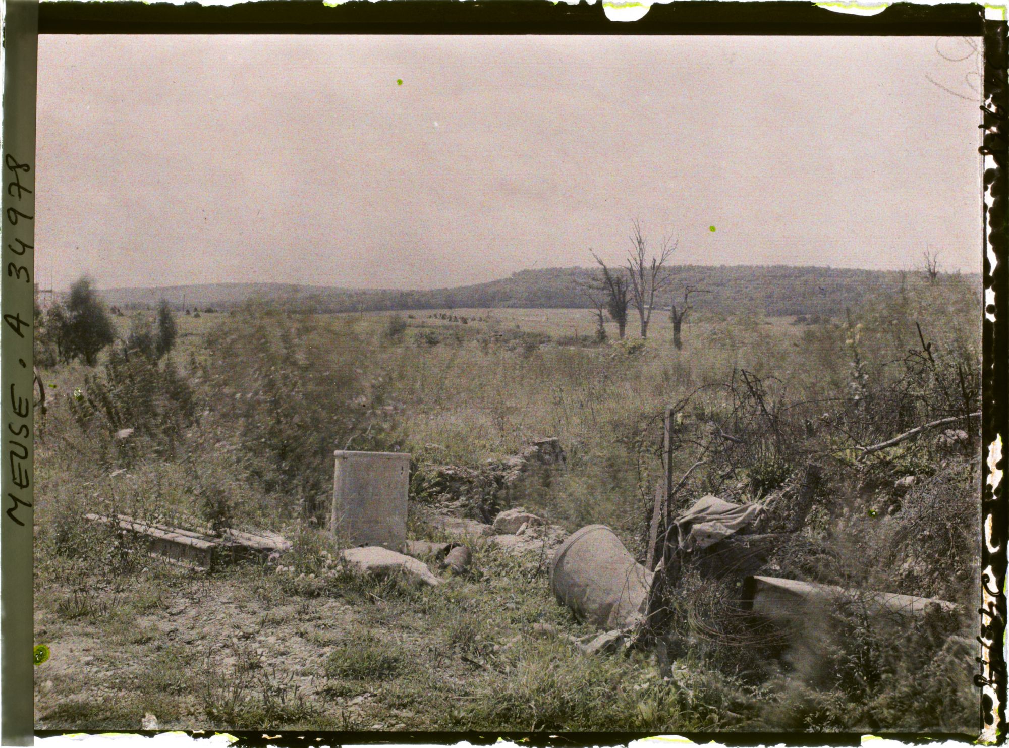 Image représentant France, Boureuil Secteur de Vauquois, Entrée de l'ancien Boureuil