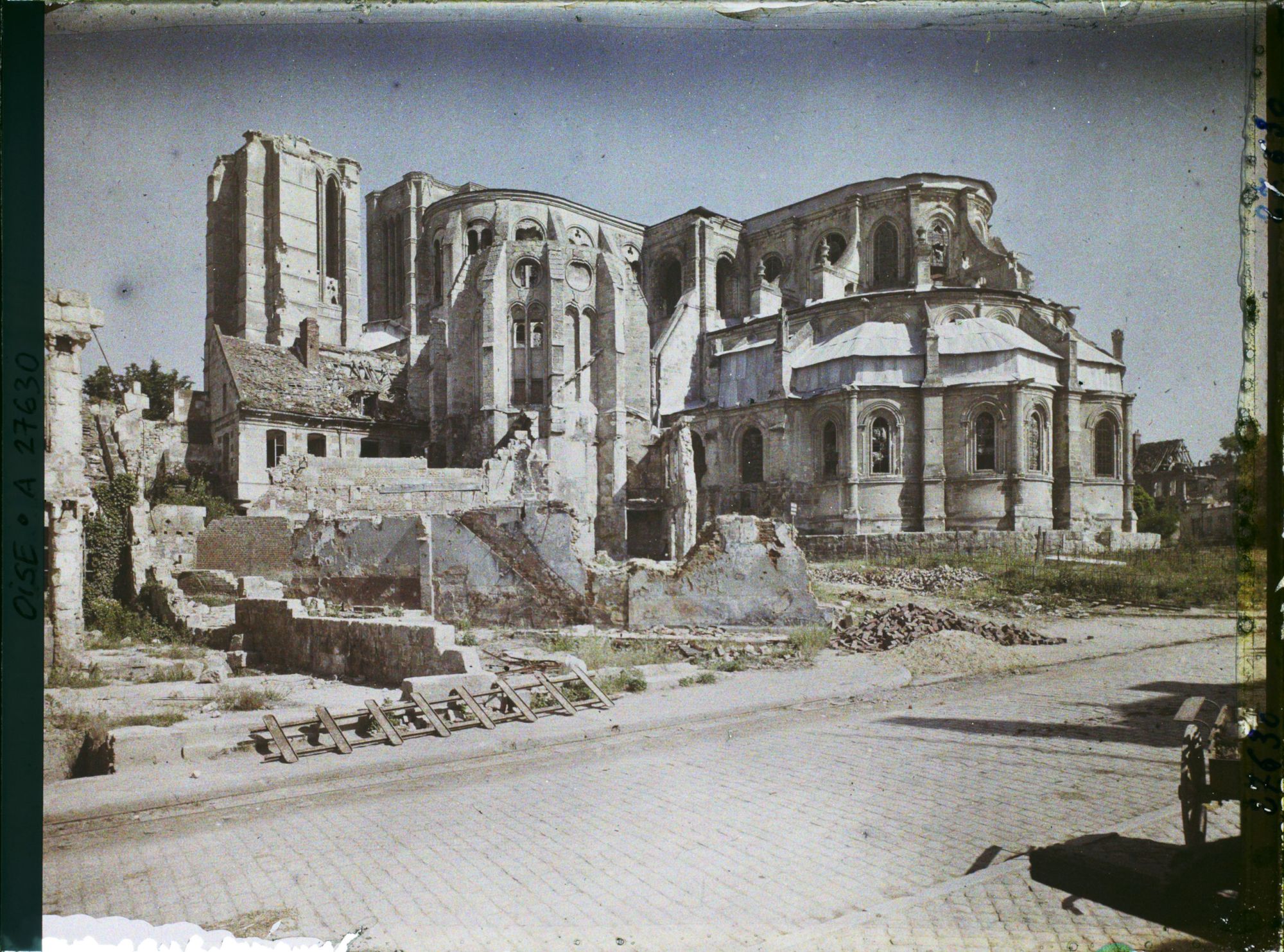 Image représentant France, Noyon, Abside de la Cathédrale