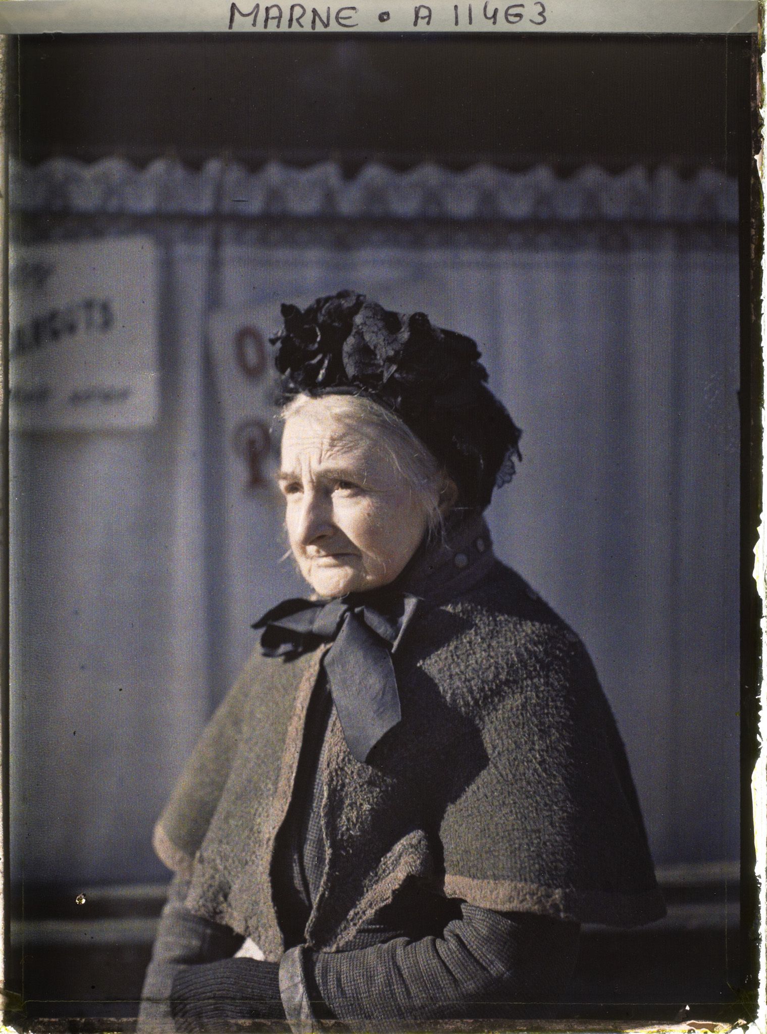 Image représentant Portrait d'une vieille femme