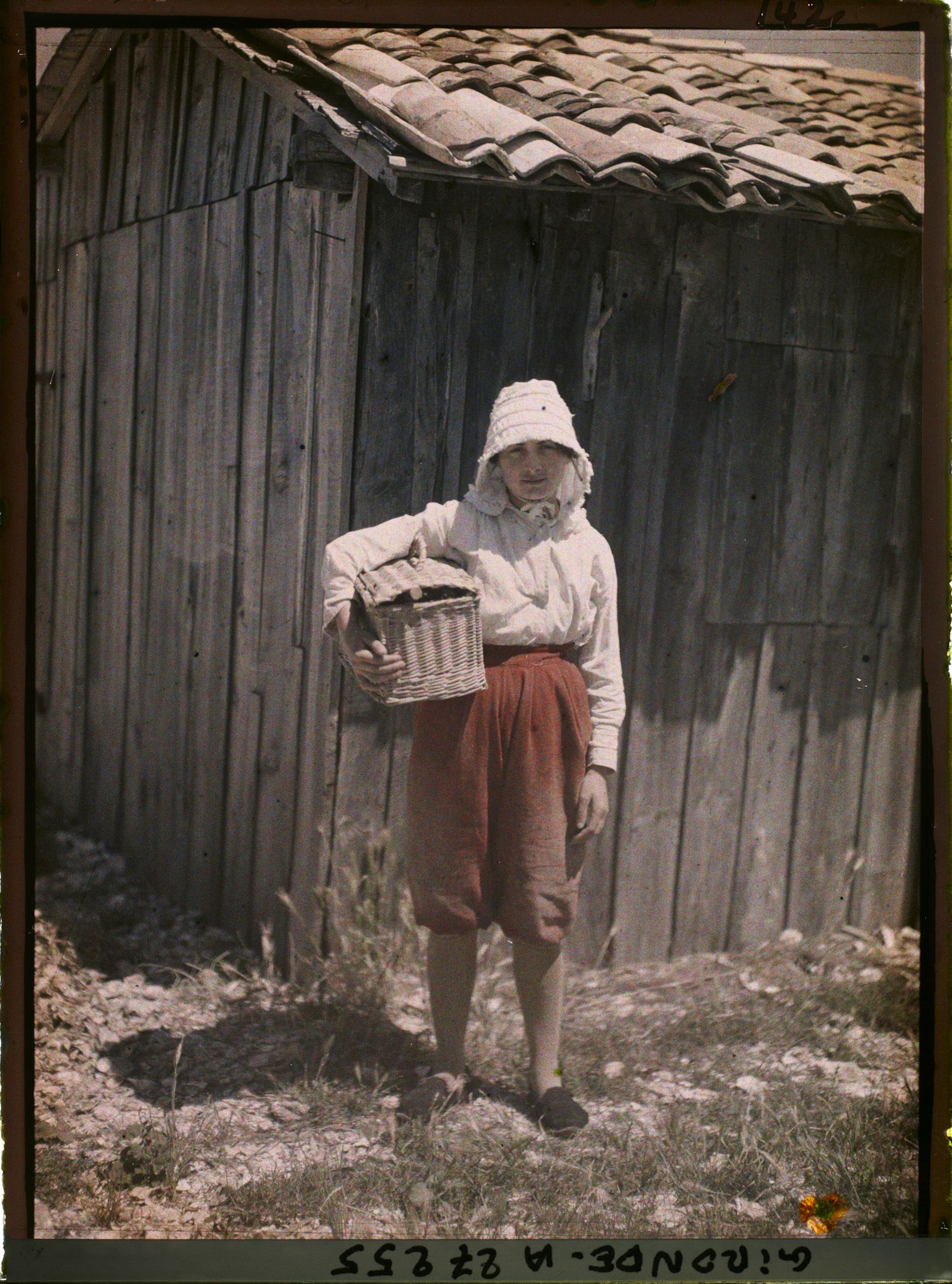 Image représentant France, Arcachon, Une parqueuse