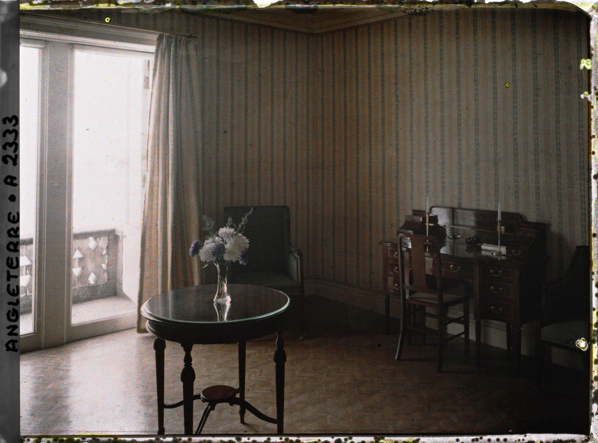 Image représentant Partie d'une chambre à coucher dans la villa d'Albert Kahn