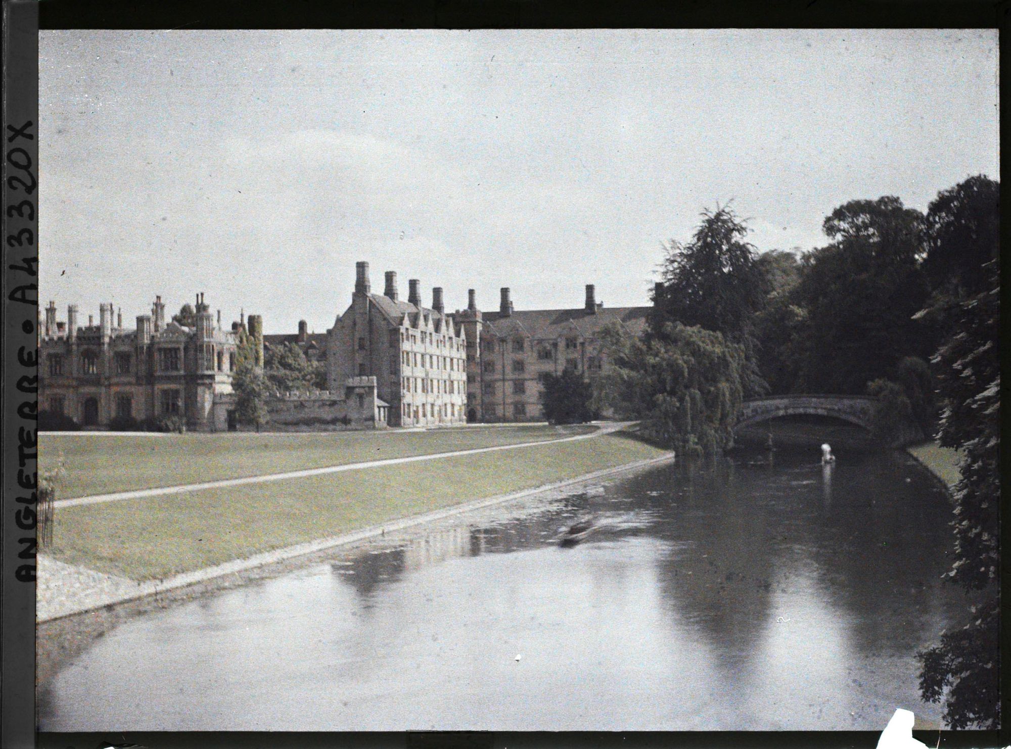 Image représentant Le King's College et les bords de la rivière Cam
