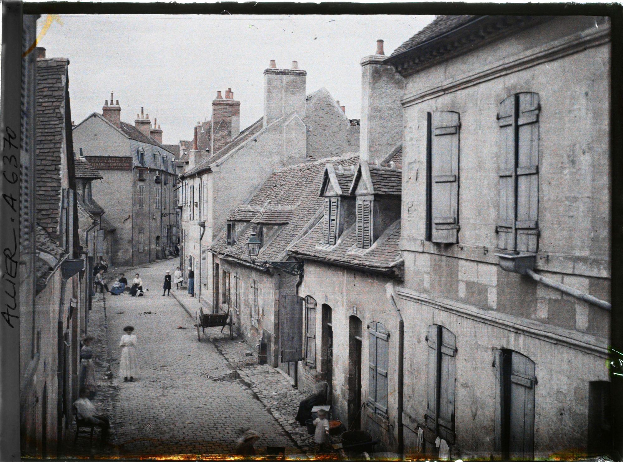 Image représentant La rue du Rivage (aujourd'hui en partie démolie)