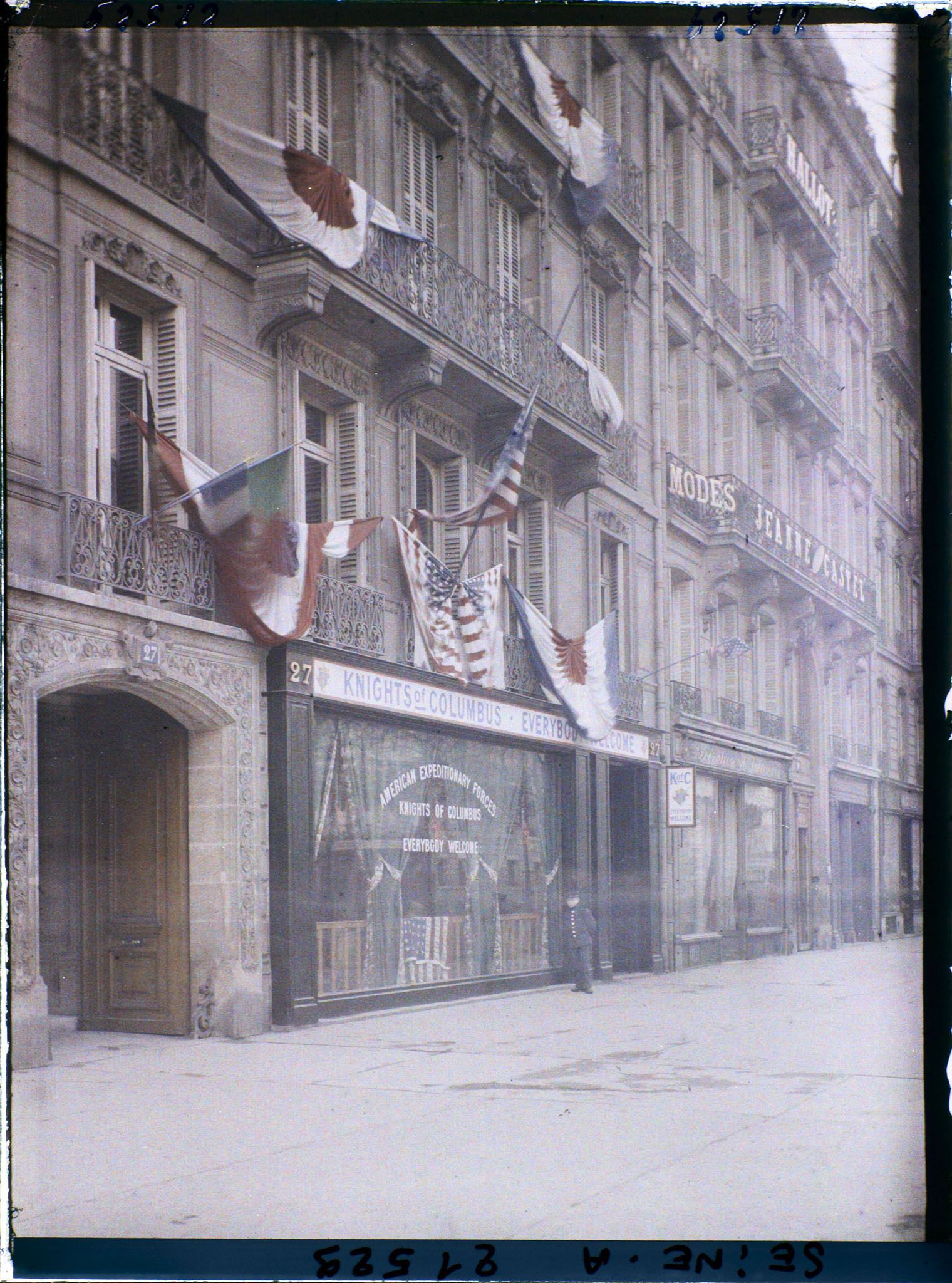 Image représentant Bureau des Chevaliers de Colomb (Knights of Columbus) au n° 27 boulevard Malesherbes