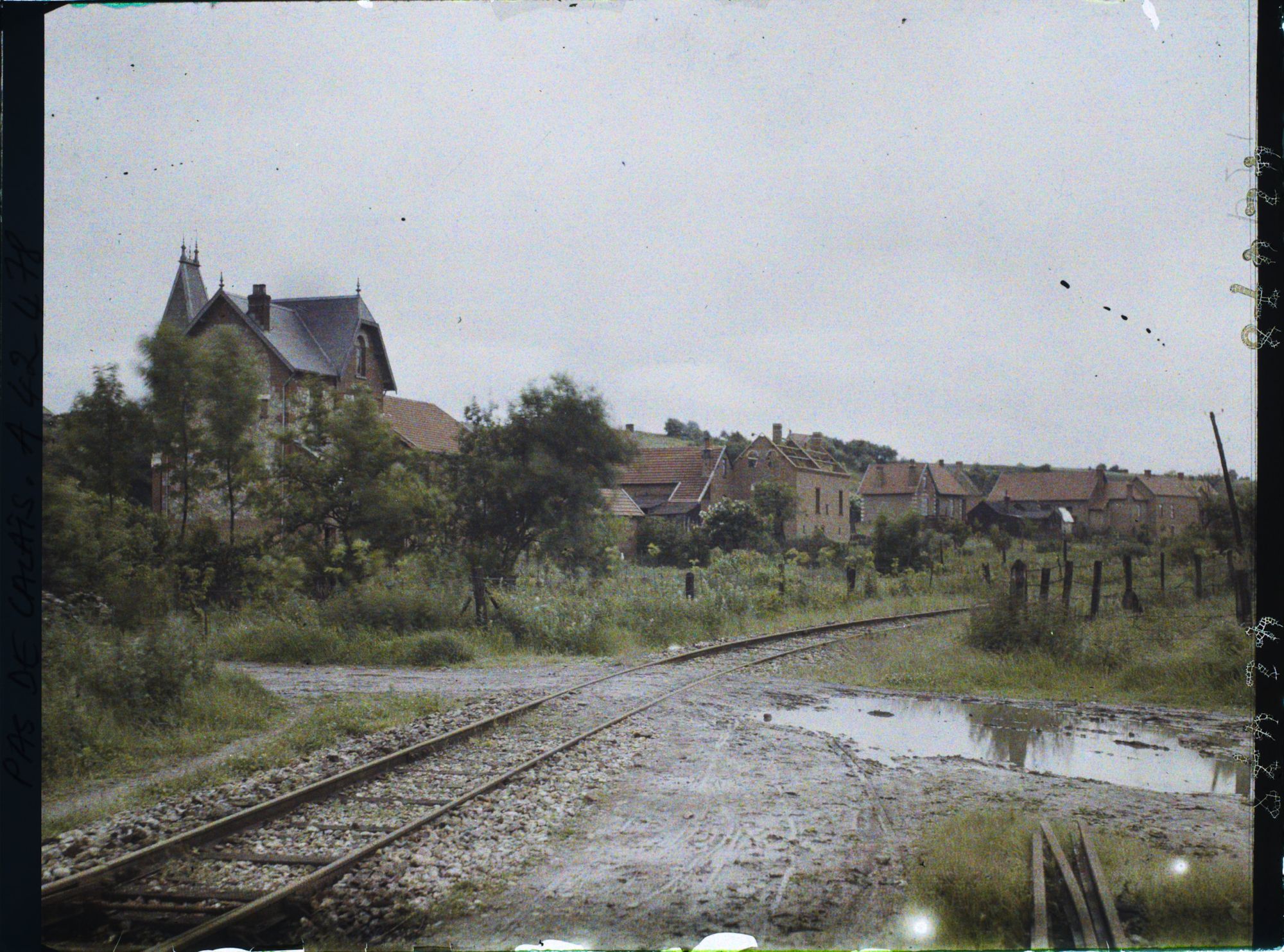 Image représentant France, Carency, Un Coin du Village reconstruit