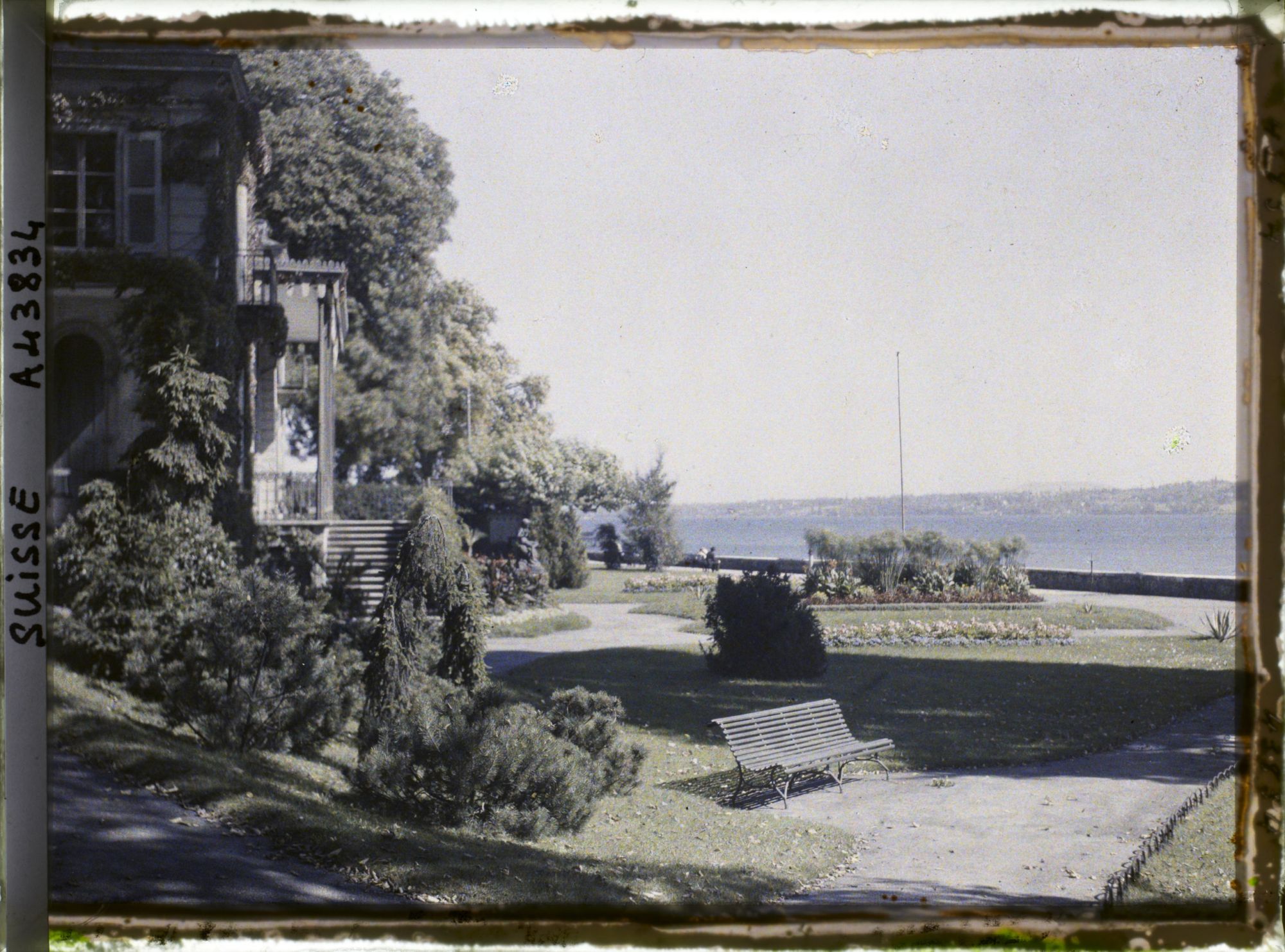 Image représentant La villa Mon Repos (Musée d'ethnographie de Genève) et le parc Mon Repos