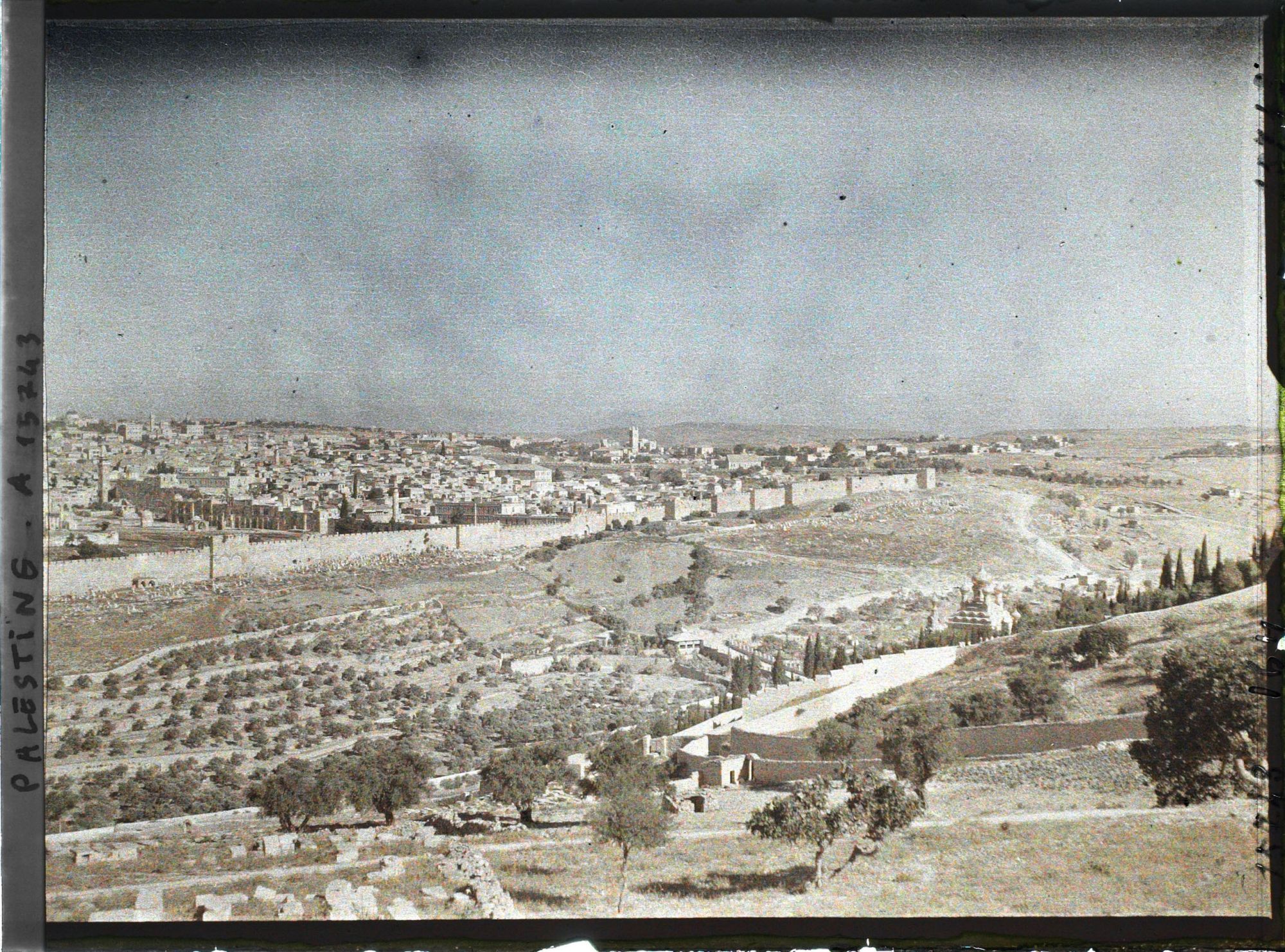 Image représentant Panorama de Jérusalem depuis le mont des Oliviers