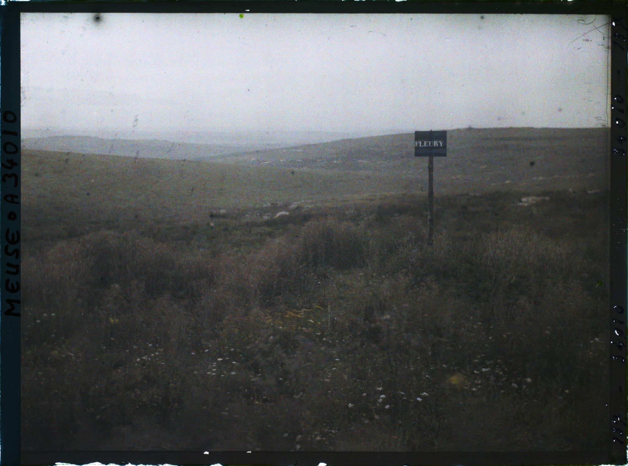 Image représentant France, Douaumont, L'emplacement du Village de Fleury