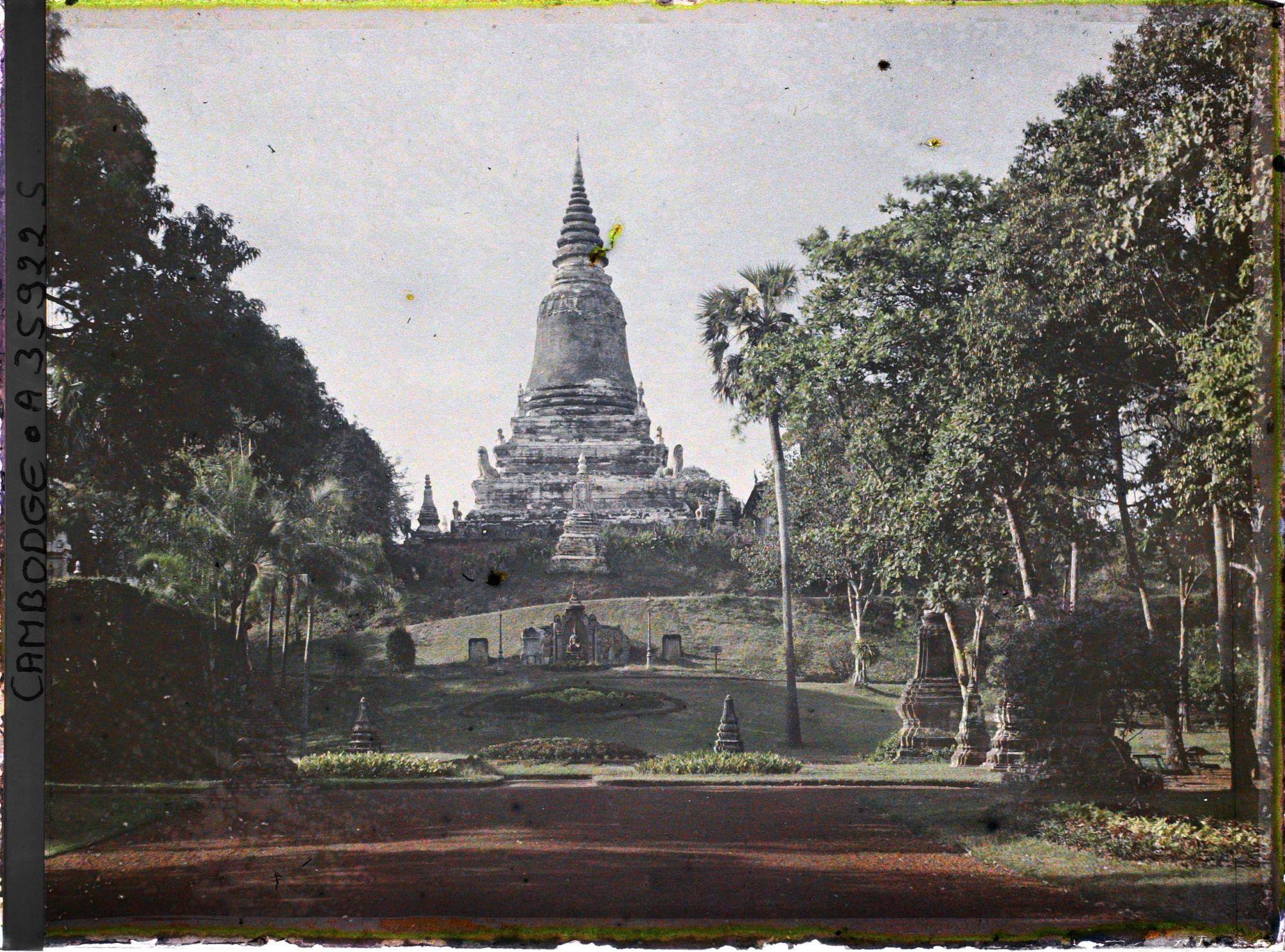 Image représentant Le Vat Phnom (" colline du temple ")