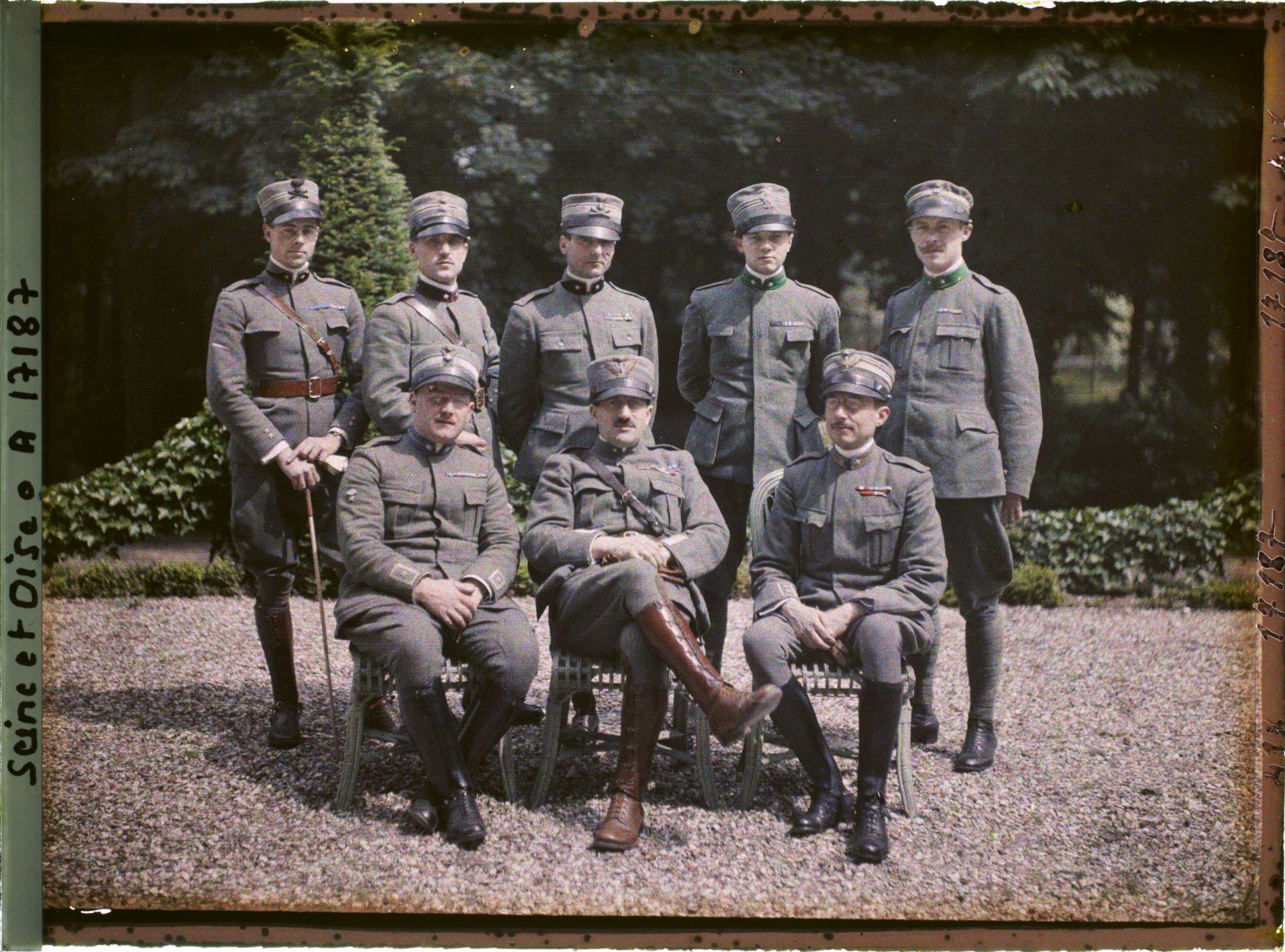 Image représentant Trianon Palace, la mission italienne, général Cavalerro