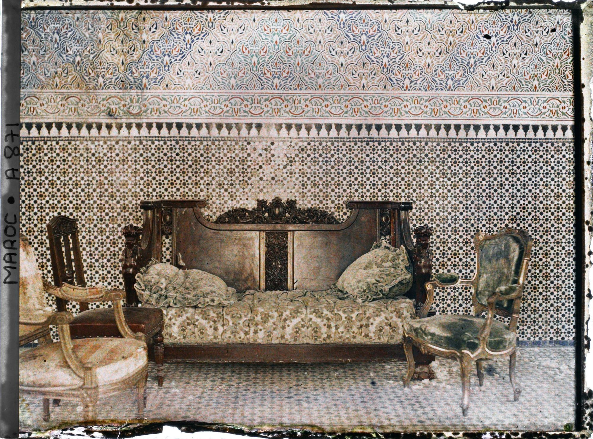 Image représentant Mobilier appartenant aux collections du Dar Batha (Palais Batha)