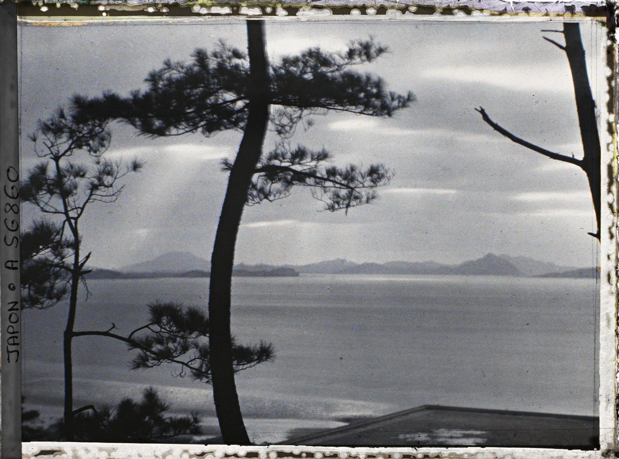 Image représentant La baie de Hakata au crépuscule