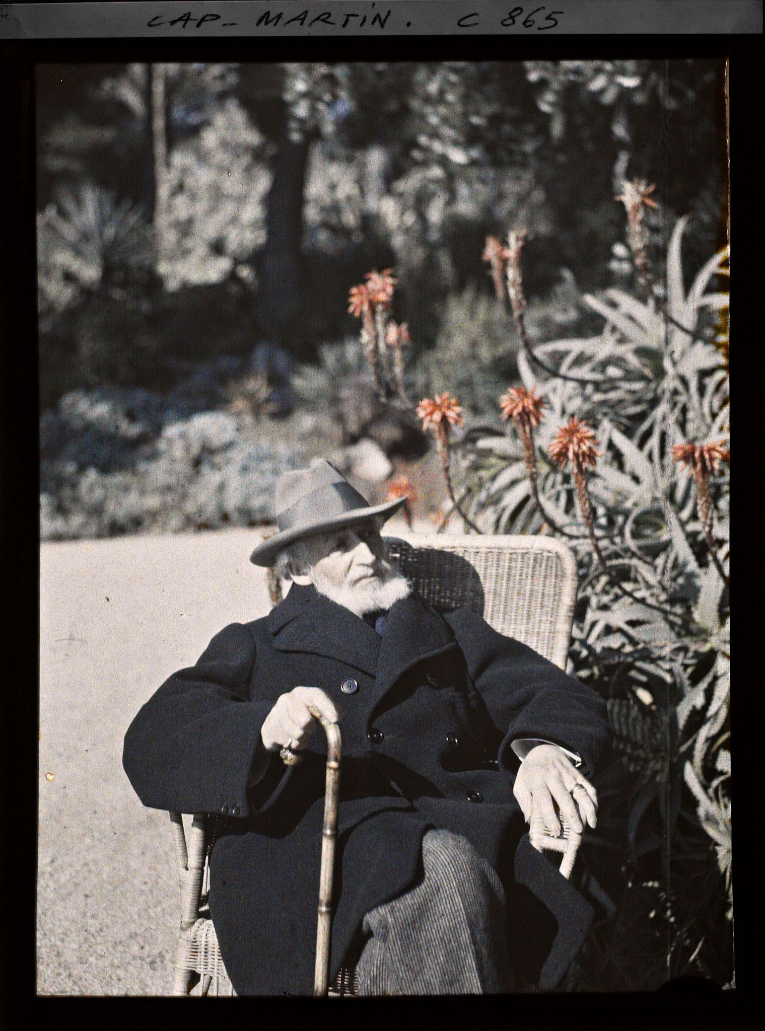 Image représentant Le baron Edmond de Rothschild, invité par Albert Kahn