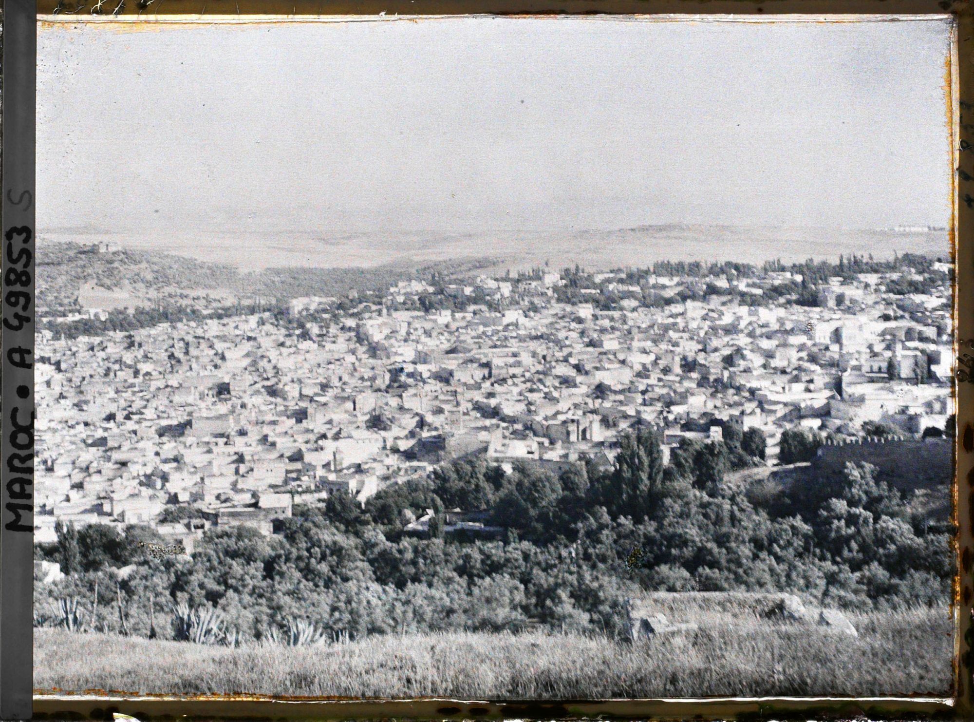 Image représentant Panorama pris du fort Chardonnet vers le sud