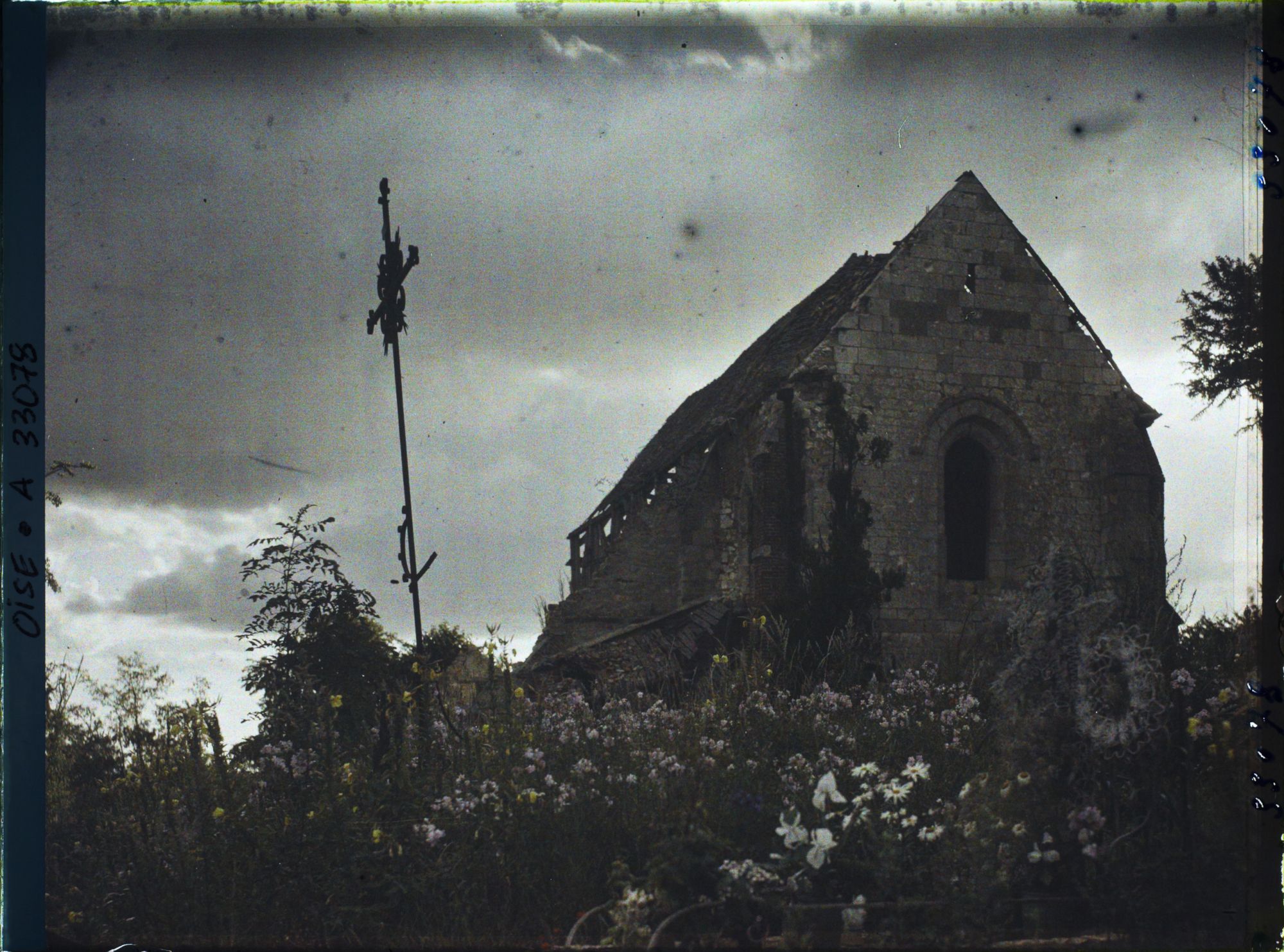 Image représentant France, Boulogne la Grasse, Abside de l'Eglise