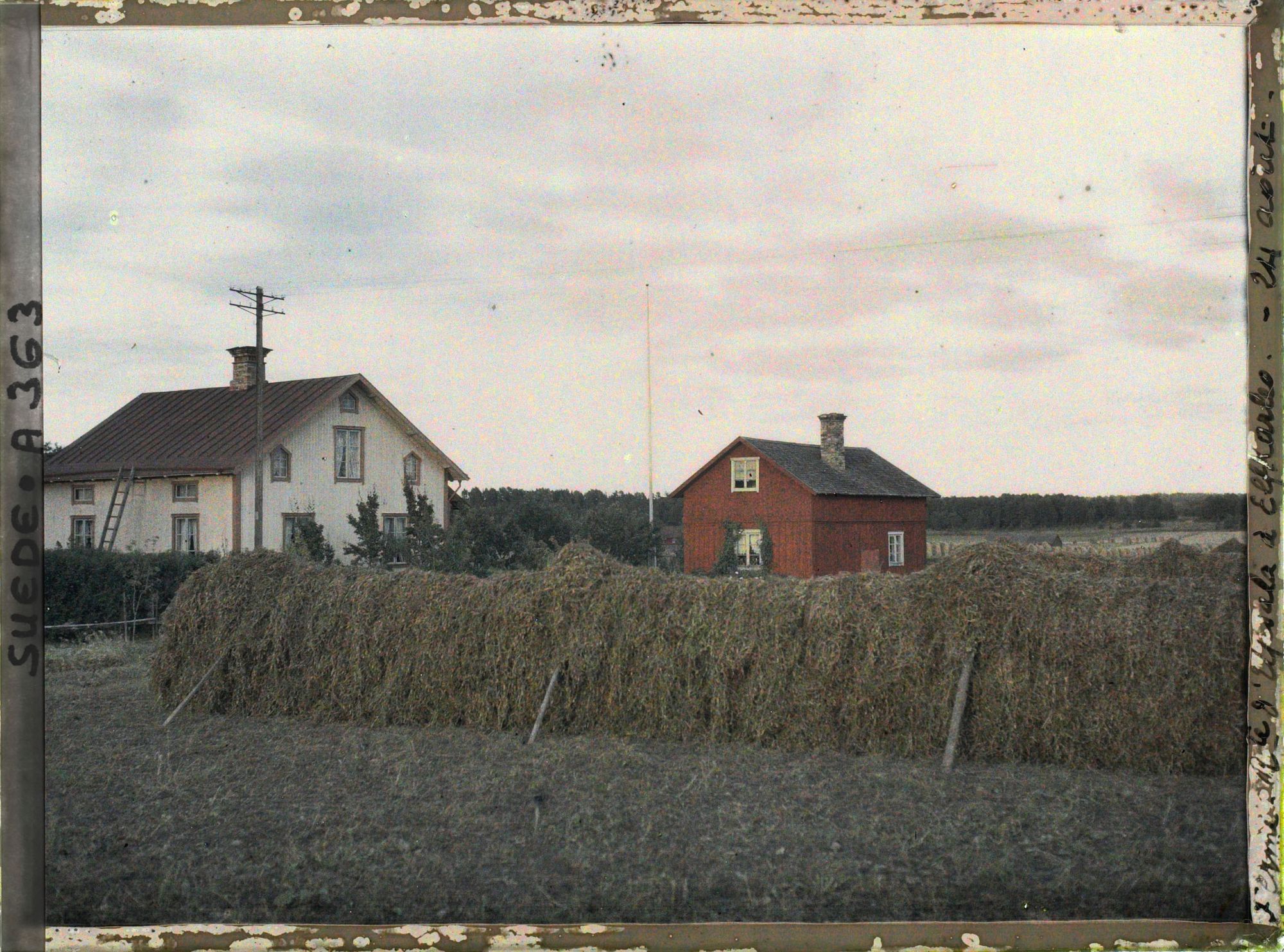 Image représentant Deux maisons fermières