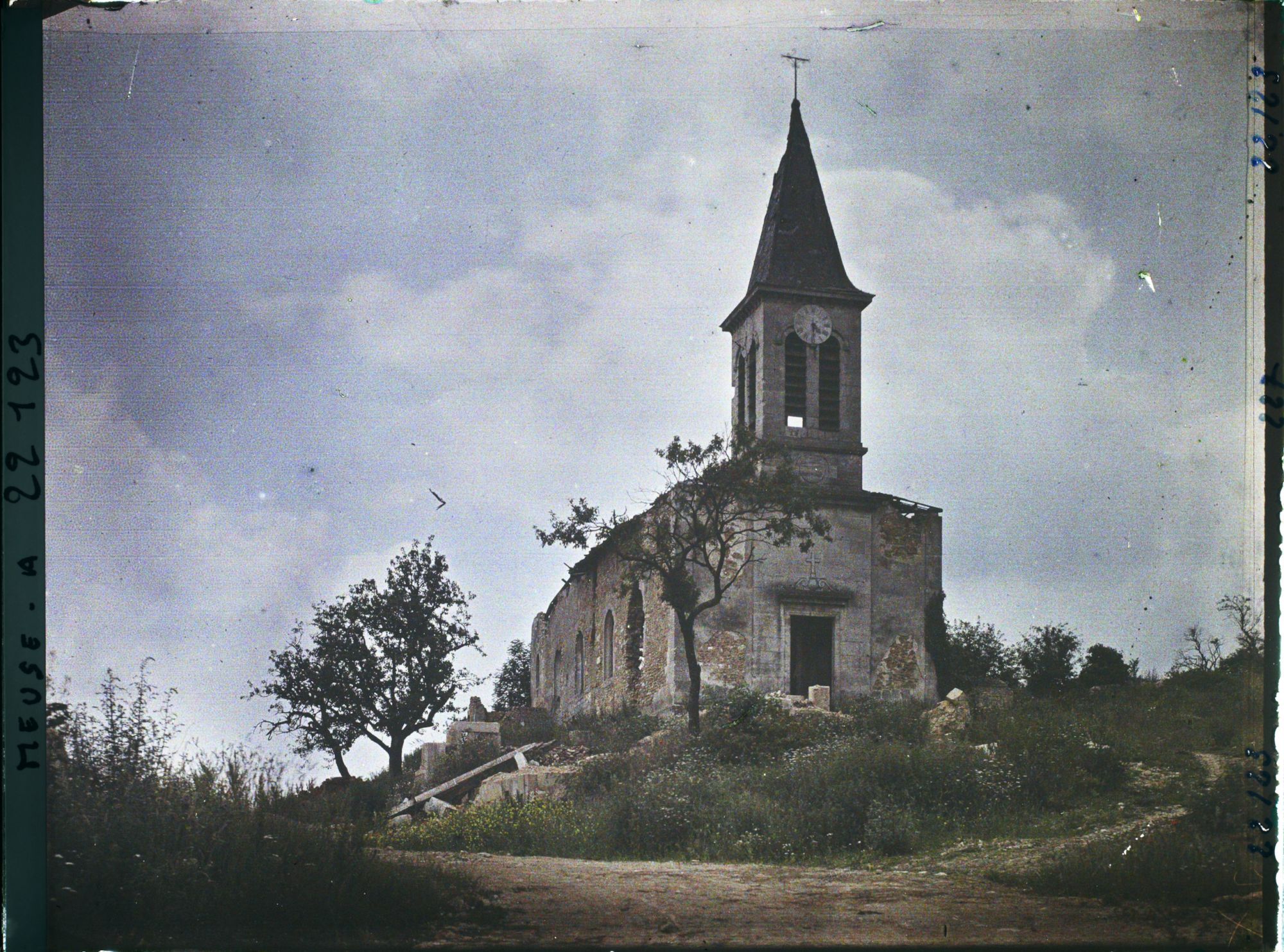 Image représentant France, Montsec, L'Eglise : façade