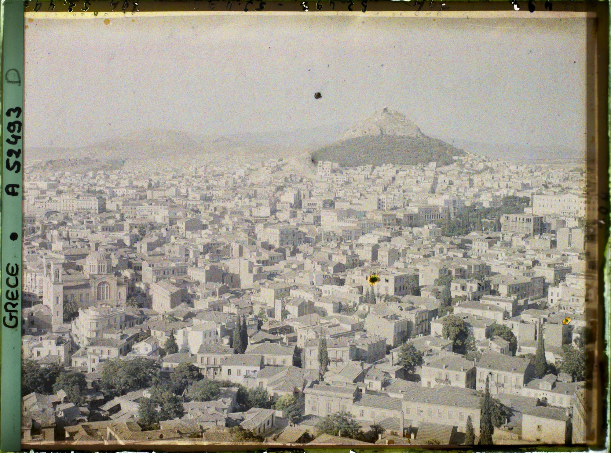 Image représentant Panorama vers le mont Lycabette depuis l'Acropole