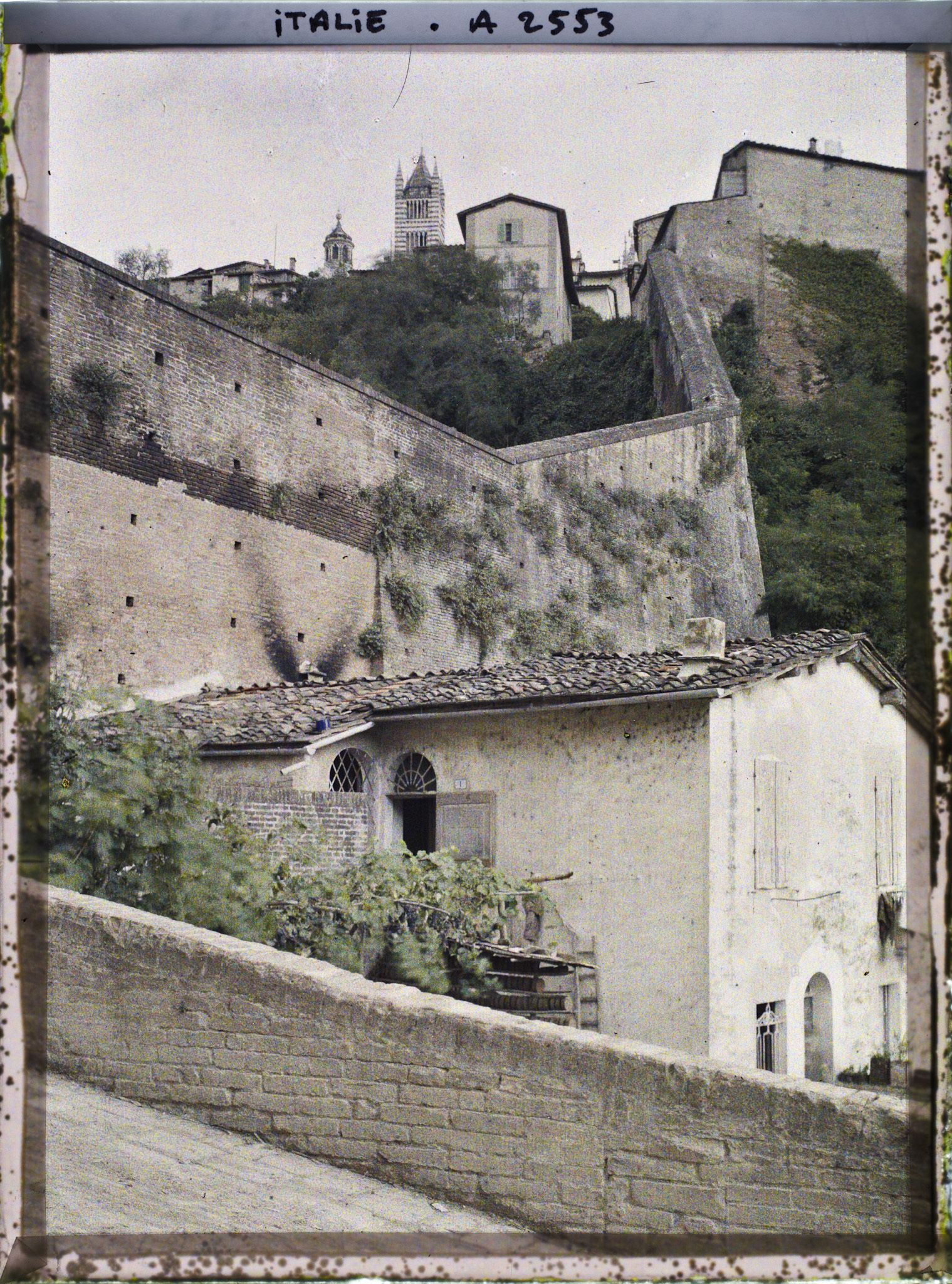 Image représentant Les fortifications de Sienne