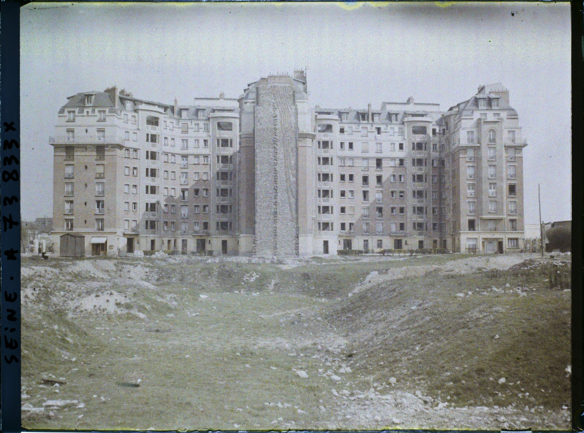 Image représentant Démolition des fortifications et reconstruction d'immeubles (HBM), porte d'Orléans
