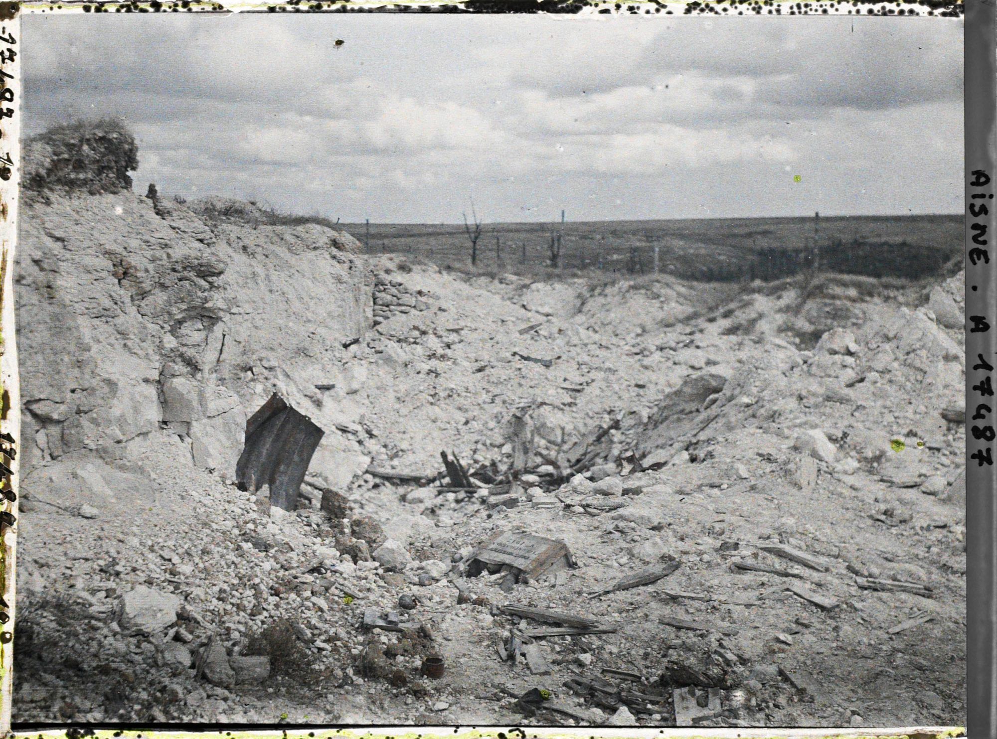 Image représentant France, Ange Gardien, Vues prises à l'Ange Gardien, terrain bouleversé