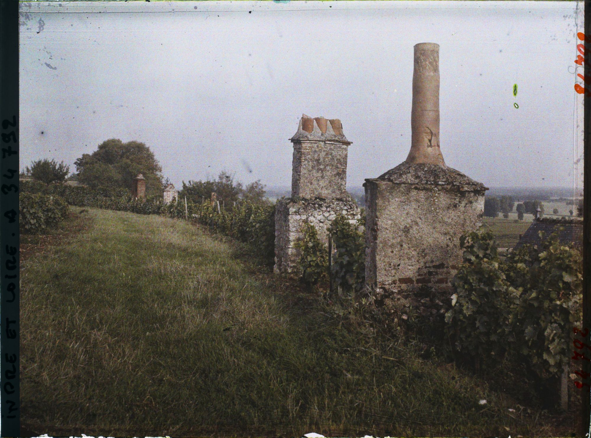 Image représentant Cheminées de maisons troglodytes