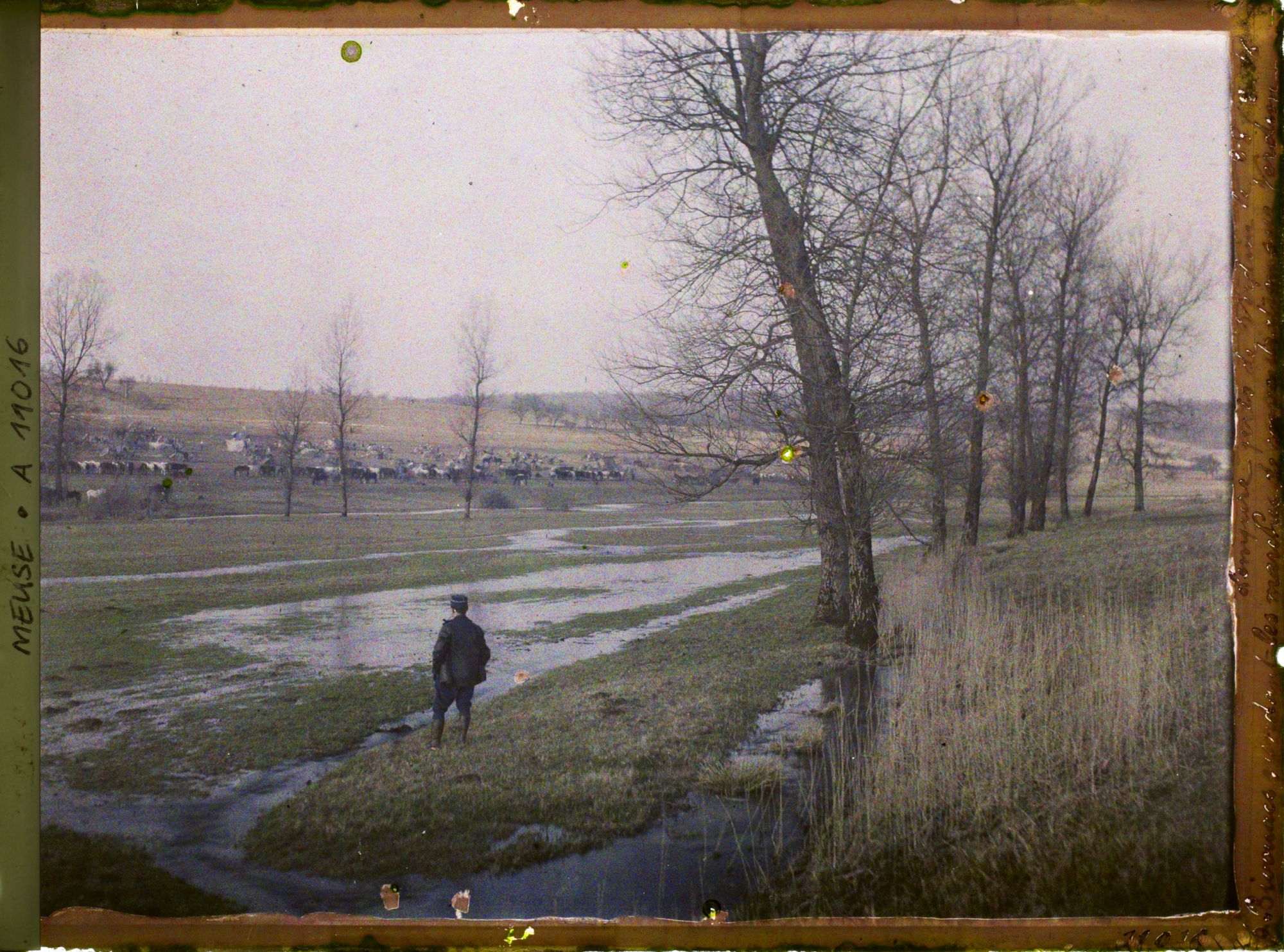 Image représentant France, Lempire, Lempire près de Verdun - Bivouacs pendant les marches de Concentration s/ Verdun