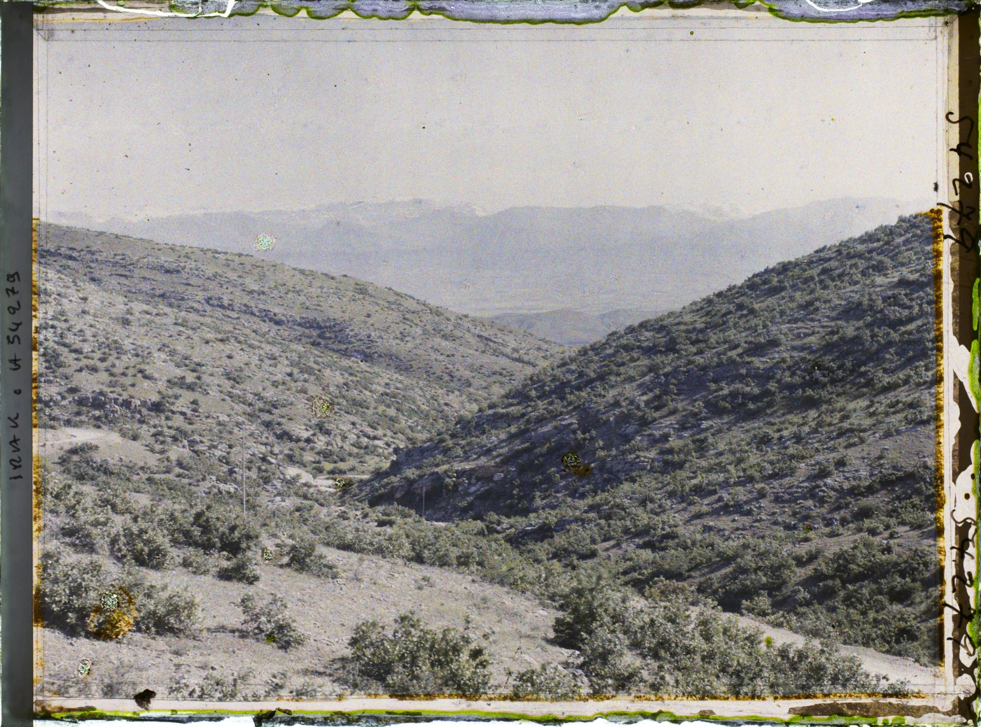 Image représentant Le col de Zakho et les monts du Guyan (du nom d'un village turc)