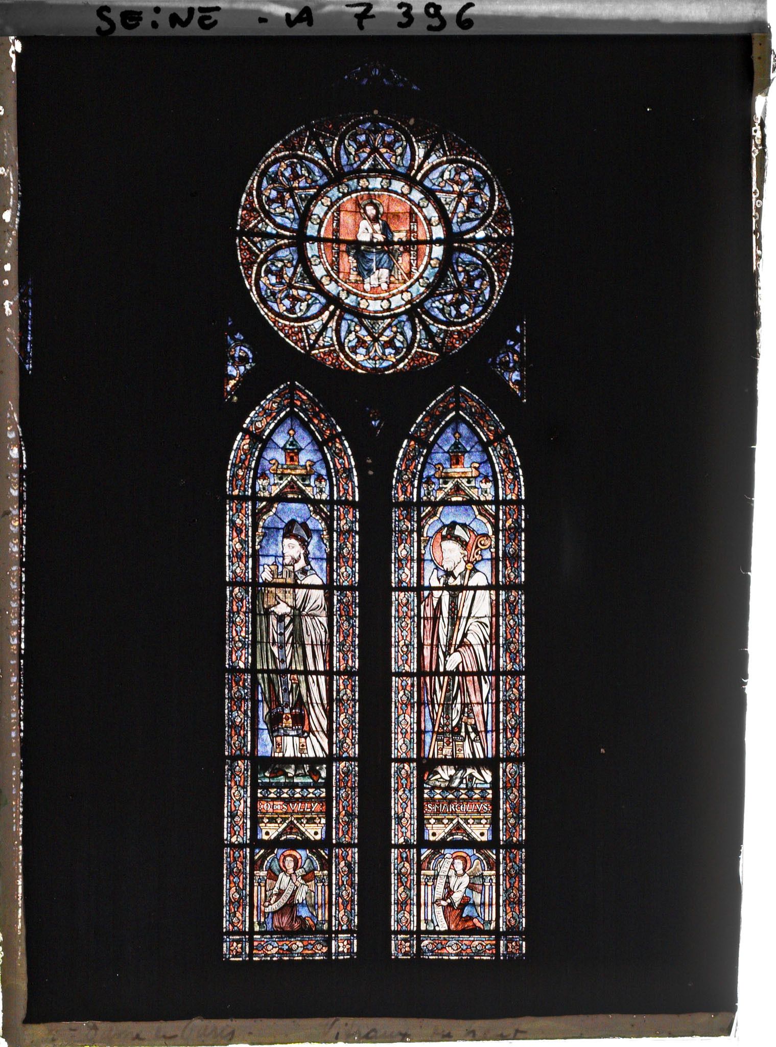 Image représentant Lancettes du transept sud de Notre-Dame de Paris