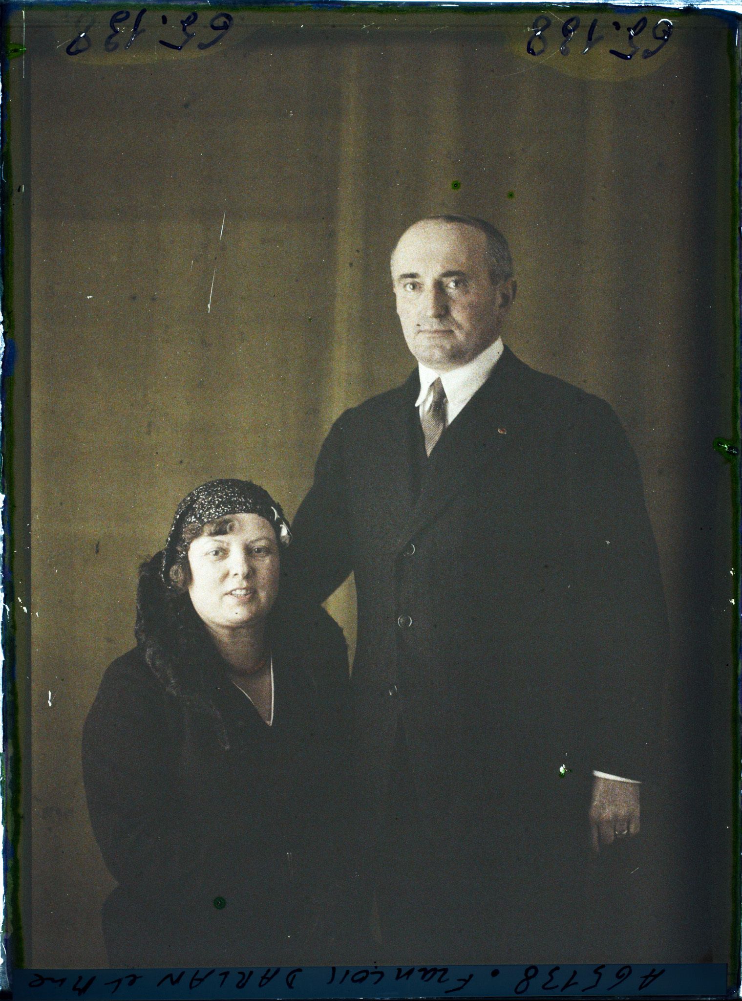 Image représentant L'Amiral Darlan  et  Madame