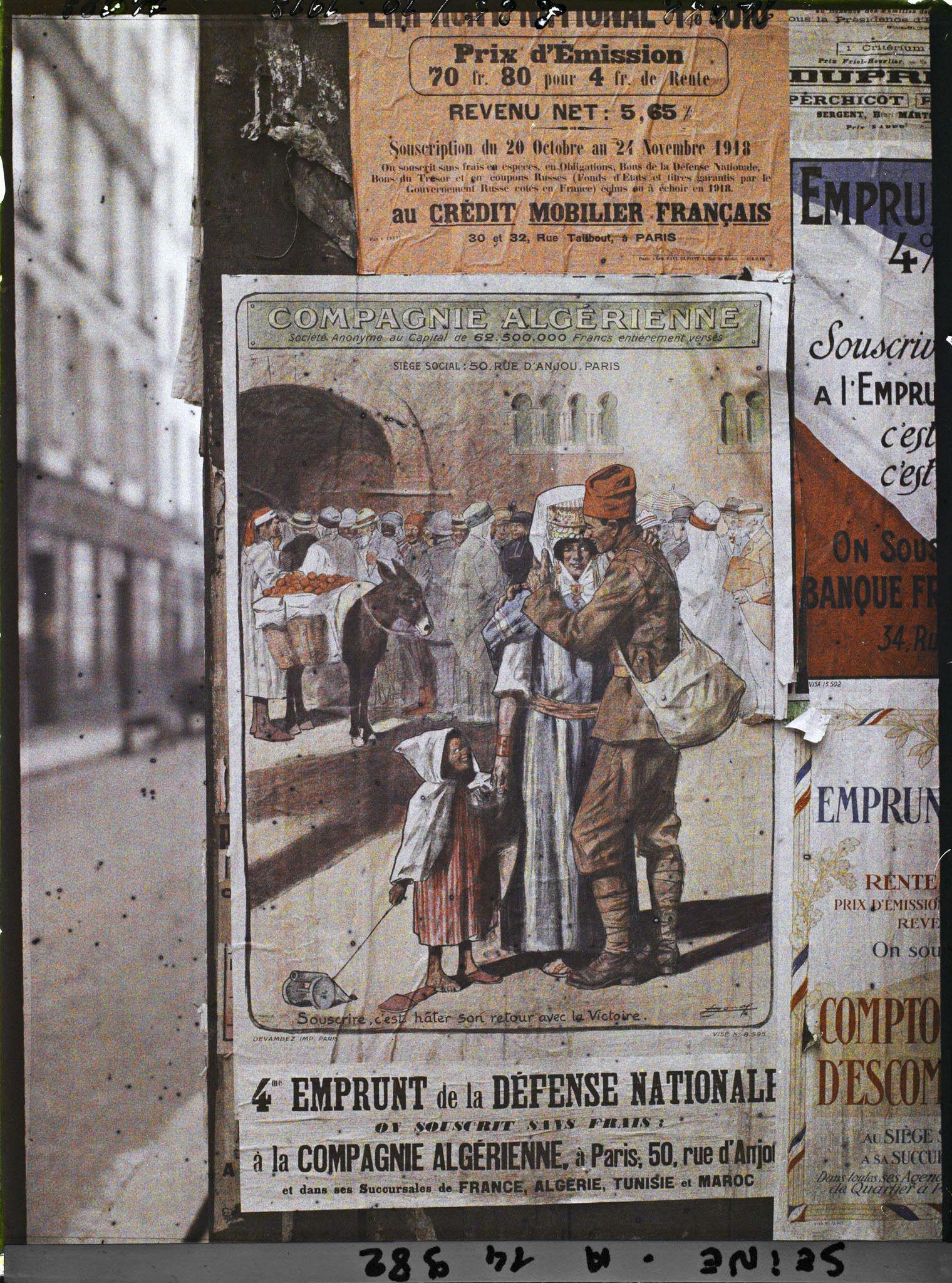 Image représentant Affiches de l'emprunt, Compagnie Algérienne
