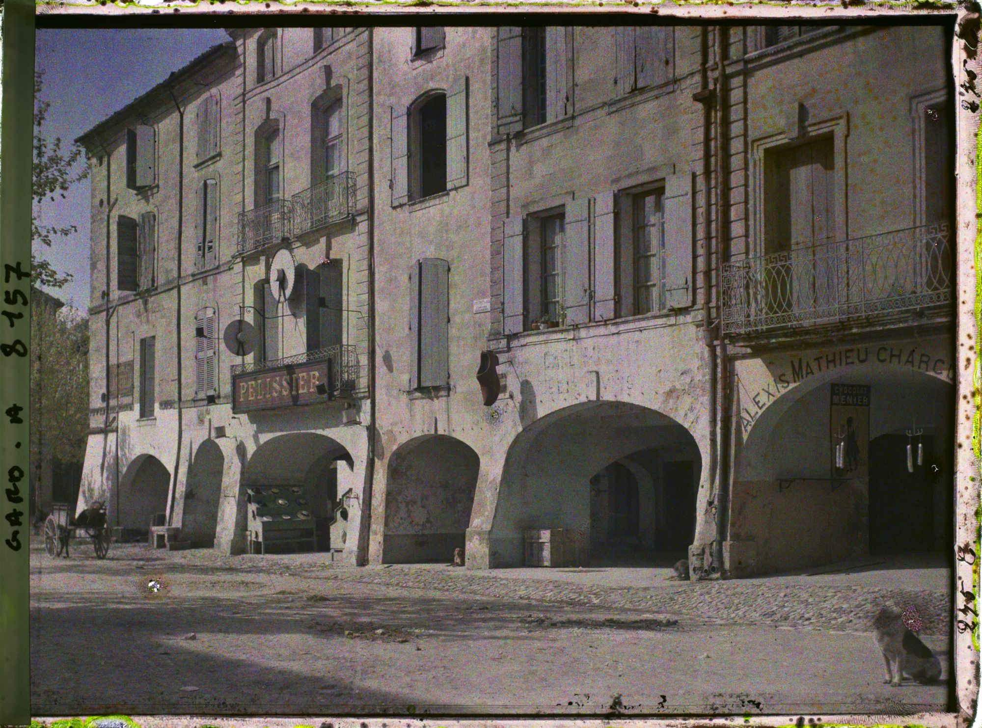 Image représentant Les boutiques de la place de la République (devenue place aux Herbes)