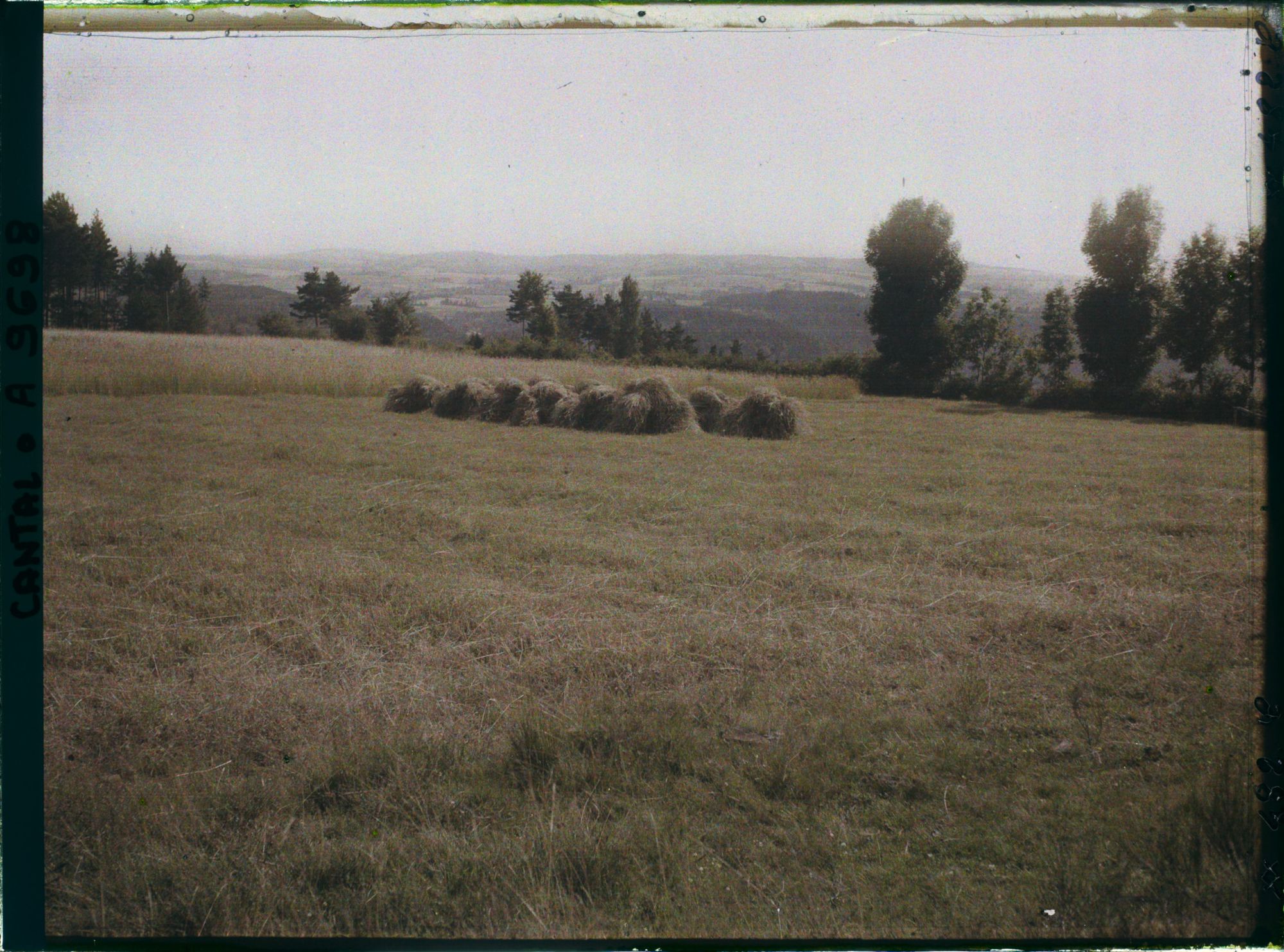 Image représentant Les gerbes de foin, les plateaux et l'amorce des Gorges de la Truyère